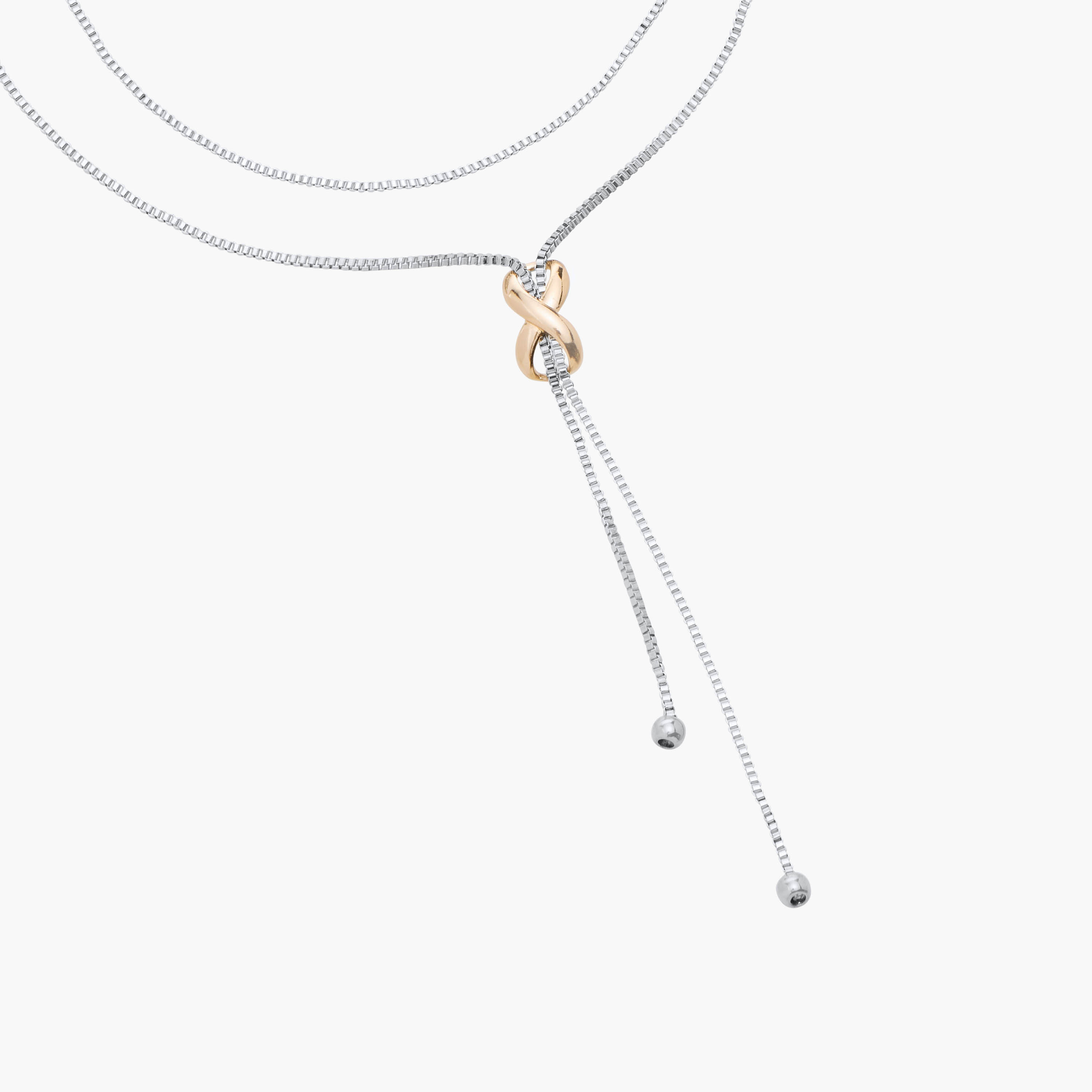 طقم عقد متنوعة بمشبك للإغلاق - طقم من قطعتين-women-watchesandjewellery-jewellery-necklacesandpendants-image-4