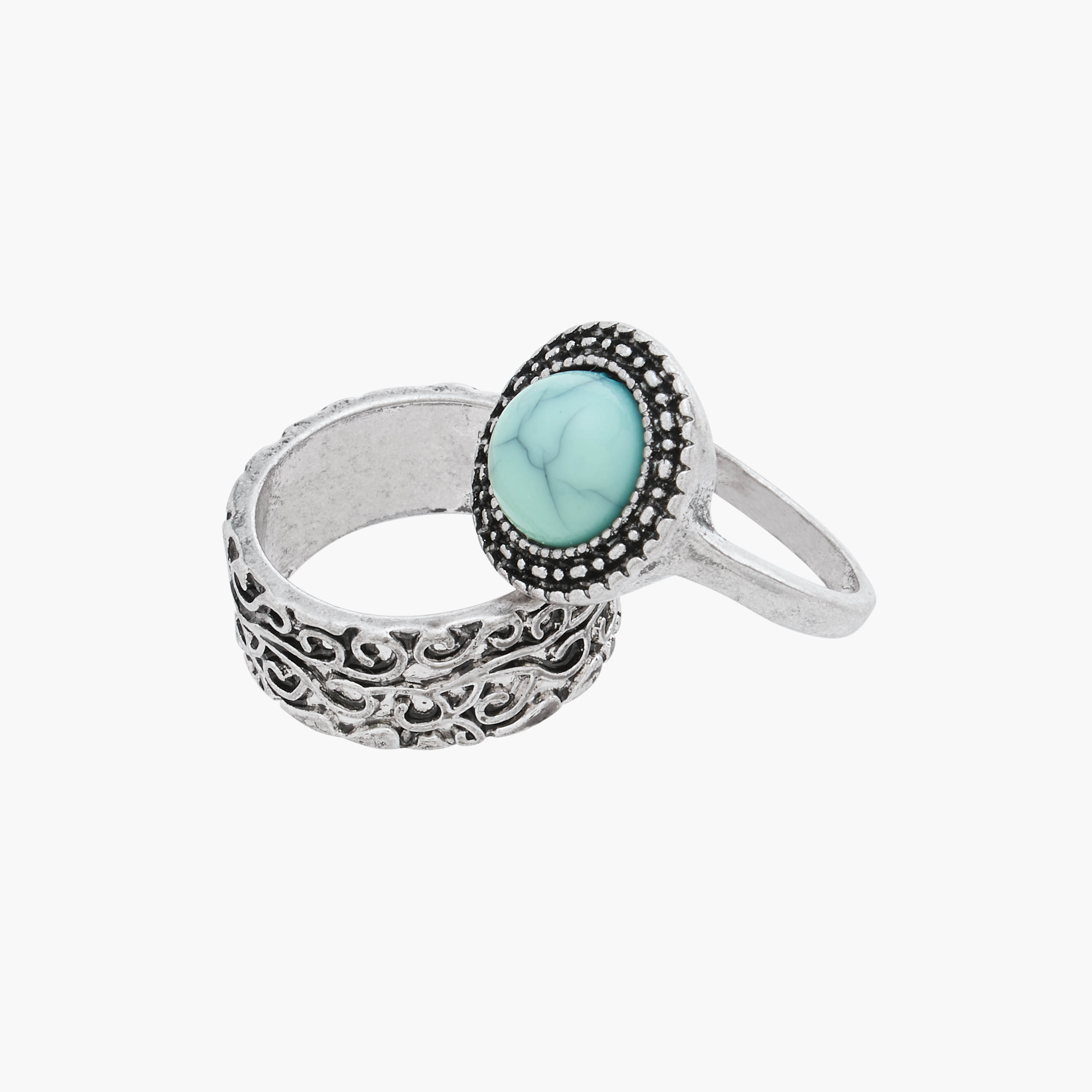 خواتم متنوعة - طقم من 6-women-watchesandjewellery-jewellery-rings-image-3