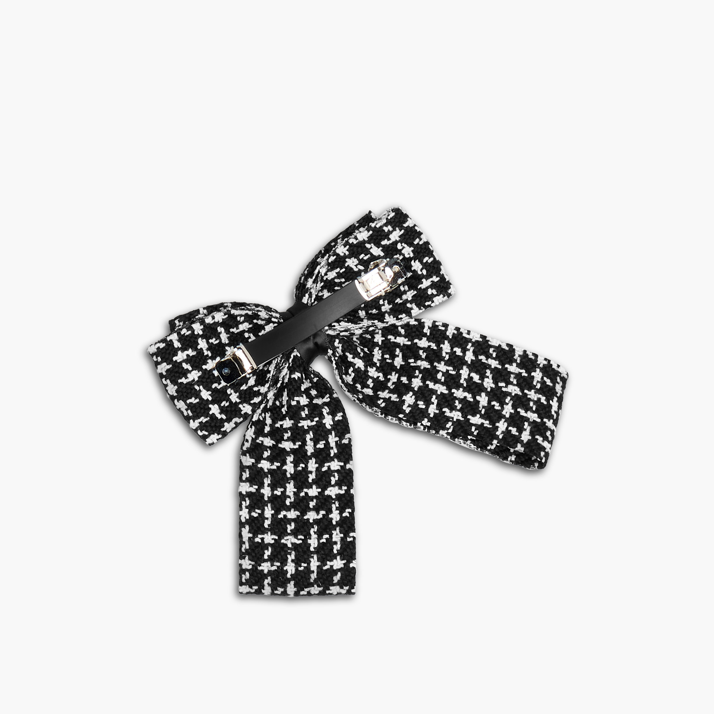 Bow Shape Hair Clip with Pearl Detail-women-hairaccessories-clips-image-3