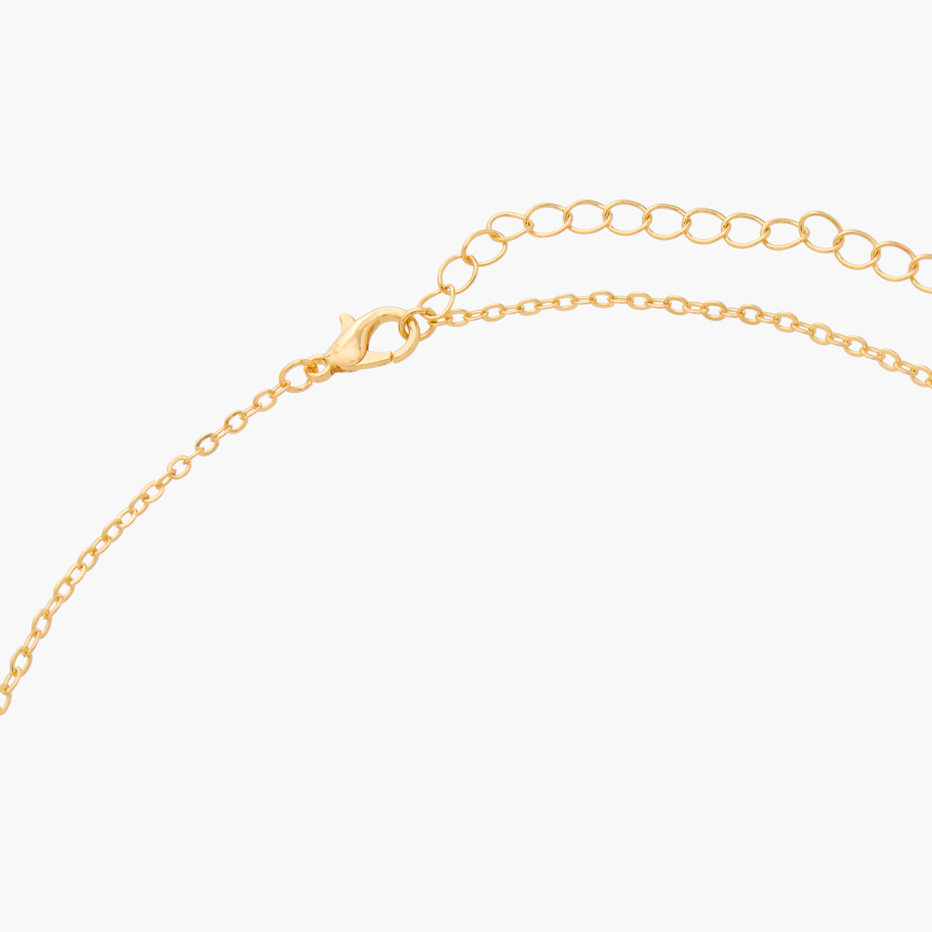 Embellished Circle Pendant Necklace with Lobster Clasp Closure-women-watchesandjewellery-jewellery-necklacesandpendants-image-4