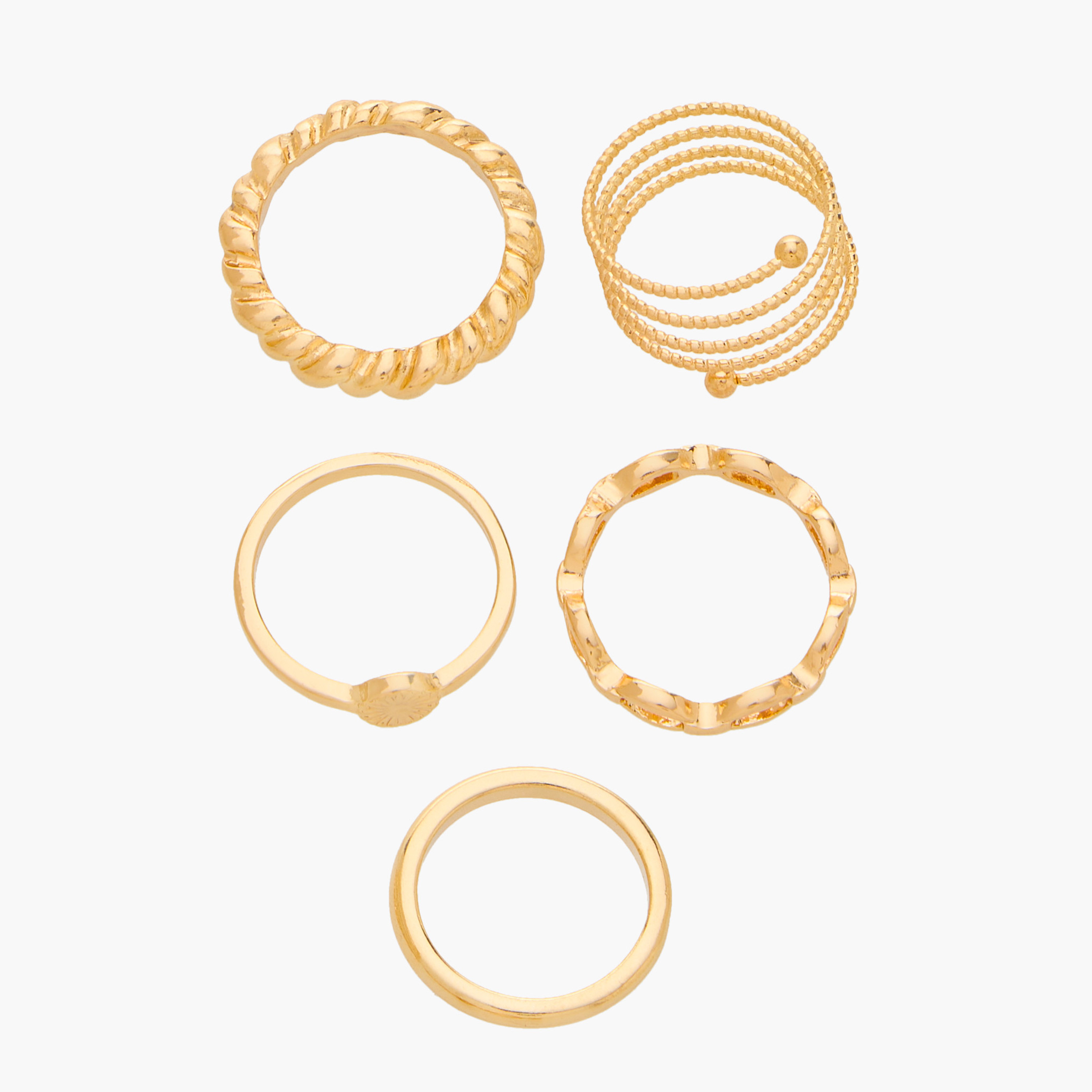 Assorted 5-Piece Ring Set - L-XL-women-watchesandjewellery-jewellery-rings-image-1