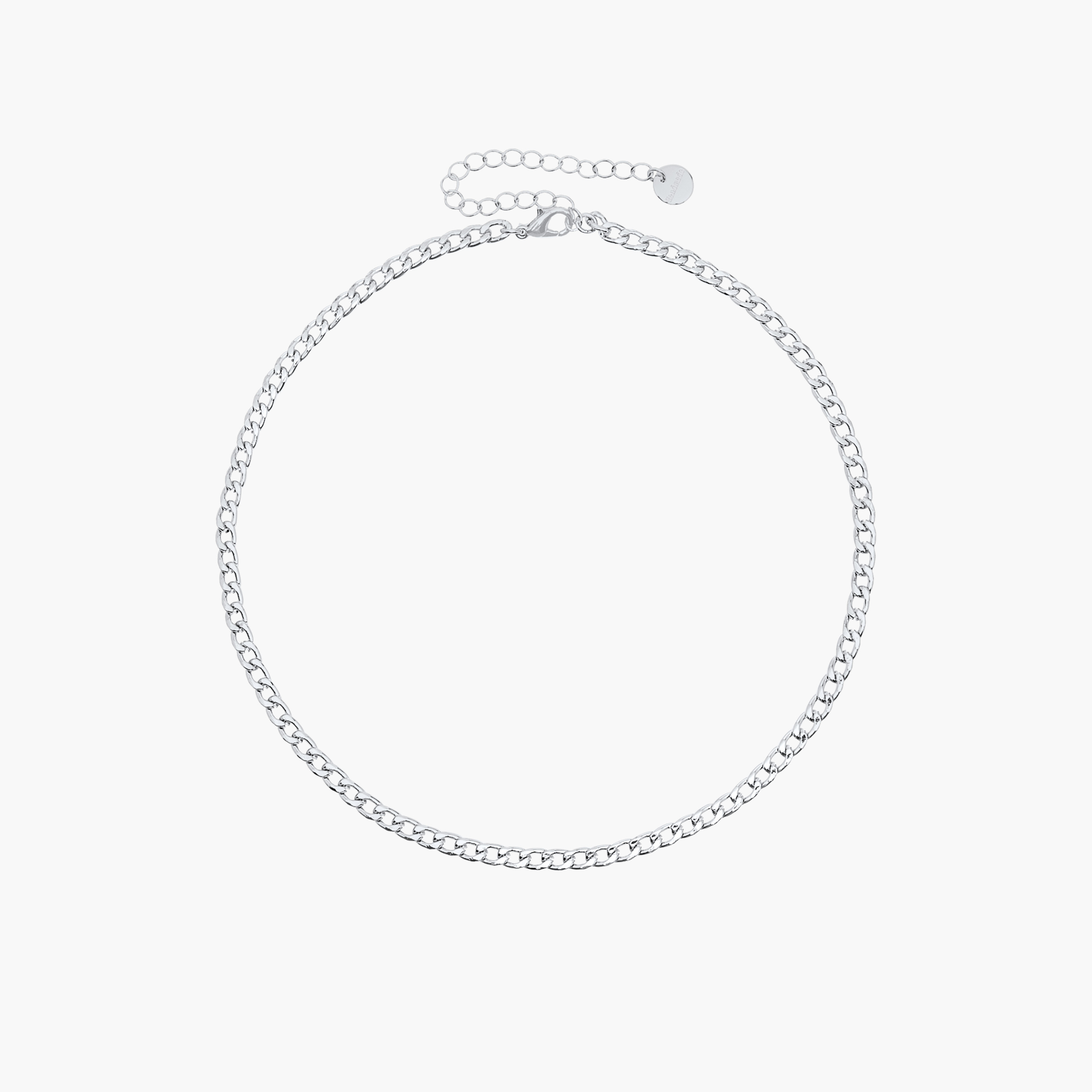Metallic Necklace with Lobster Clasp Closure-women-watchesandjewellery-jewellery-necklacesandpendants-image-1