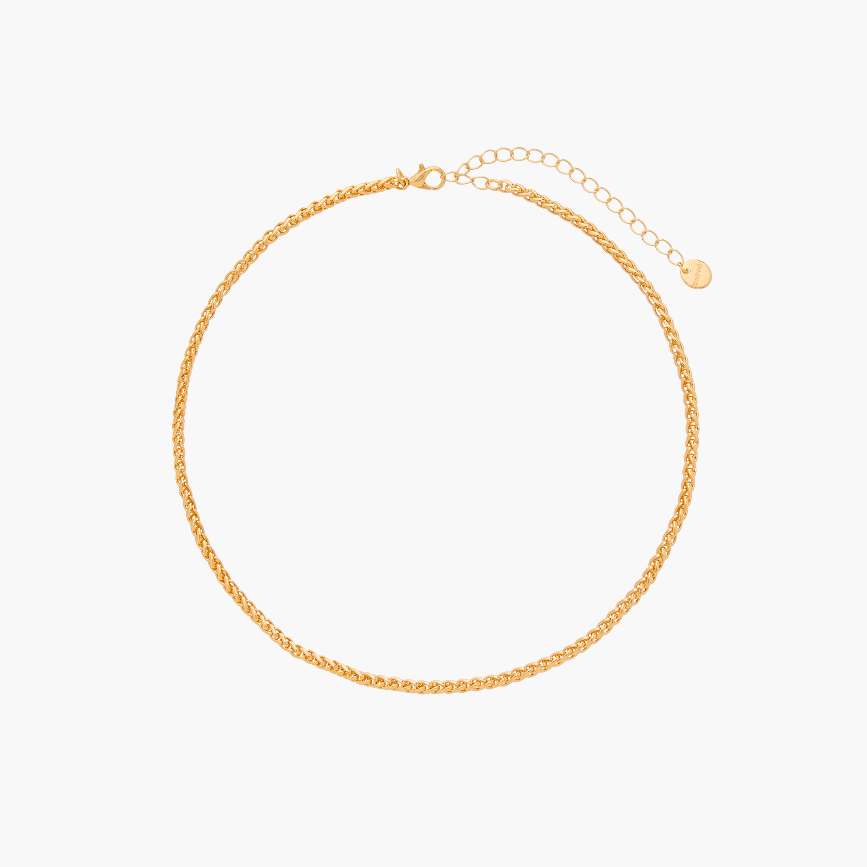 Metallic Necklace with Lobster Clasp Closure-women-watchesandjewellery-jewellery-necklacesandpendants-image-1