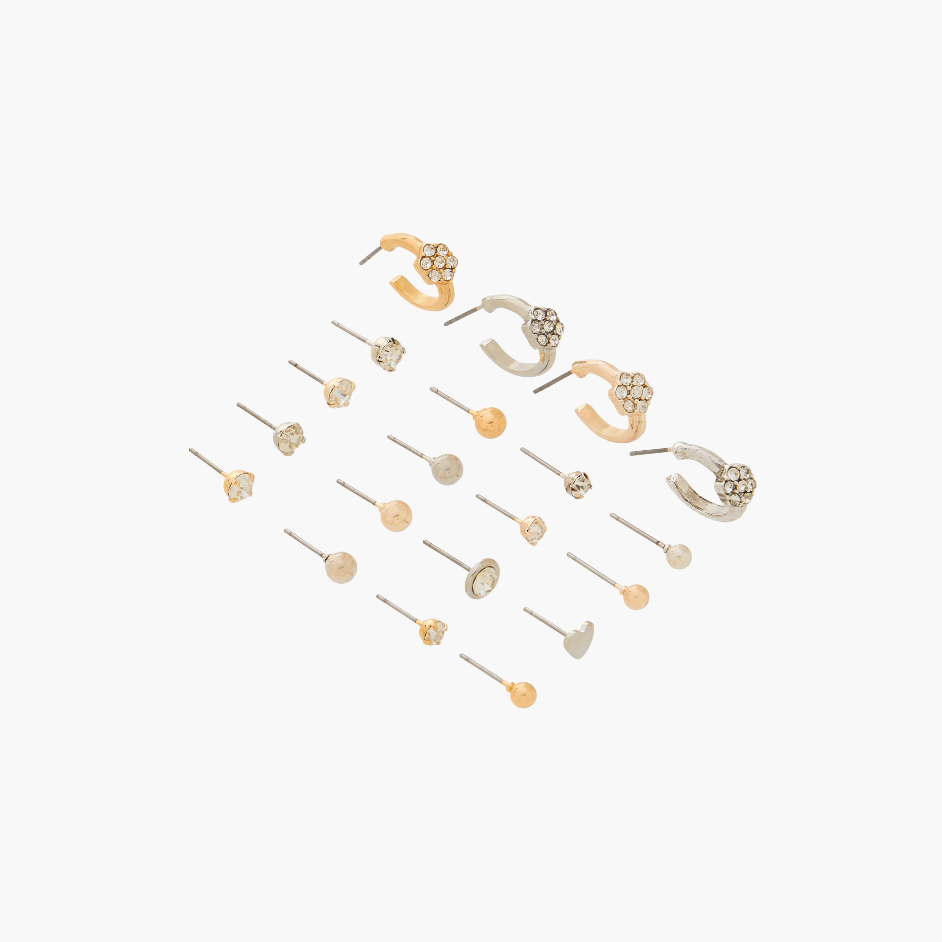 Assorted Earrings with Pushback Closure - Set of 20-women-watchesandjewellery-jewellery-earrings-image-2