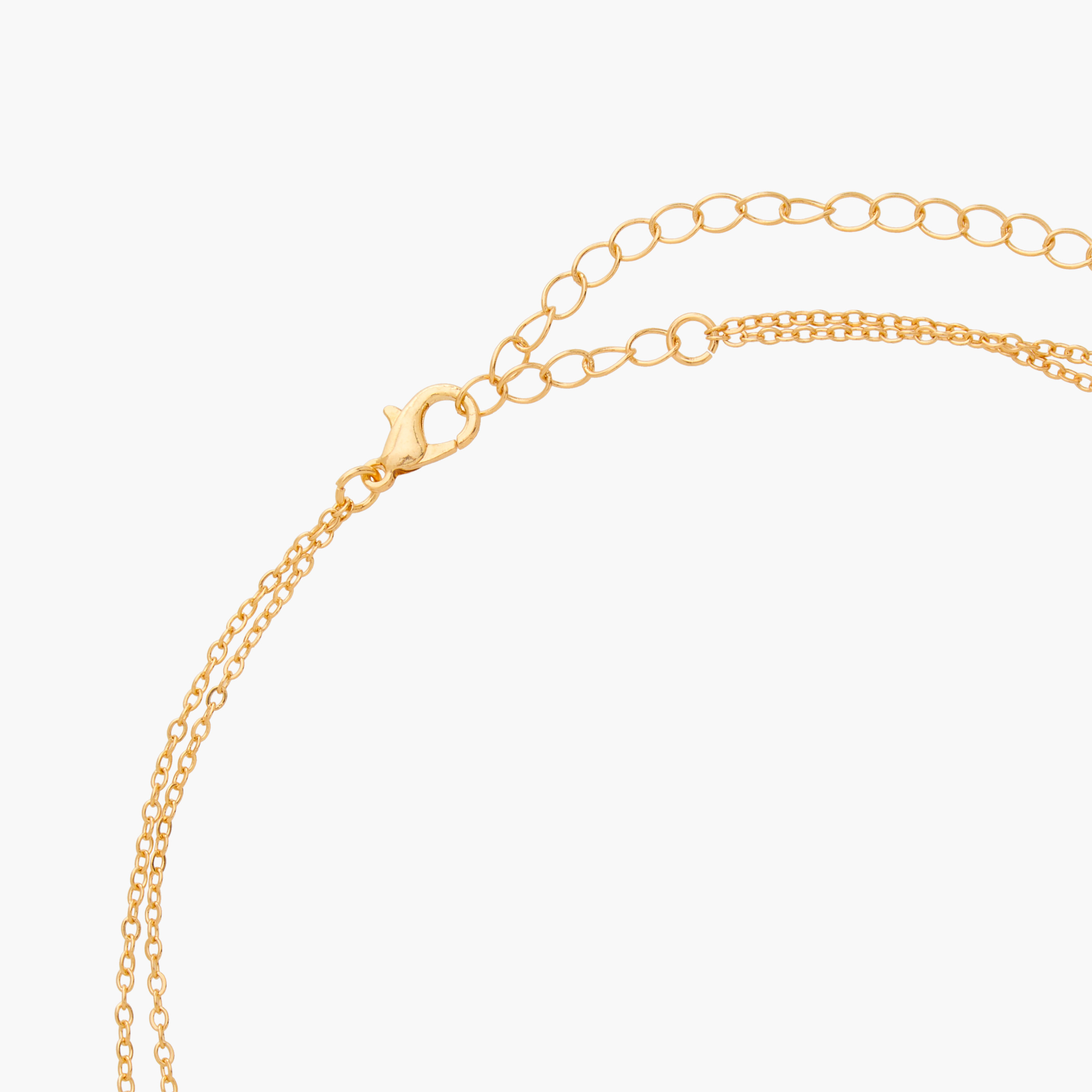 Alphabet Pendant Layered Necklace with Lobster Clasp-women-watchesandjewellery-jewellery-necklacesandpendants-image-3
