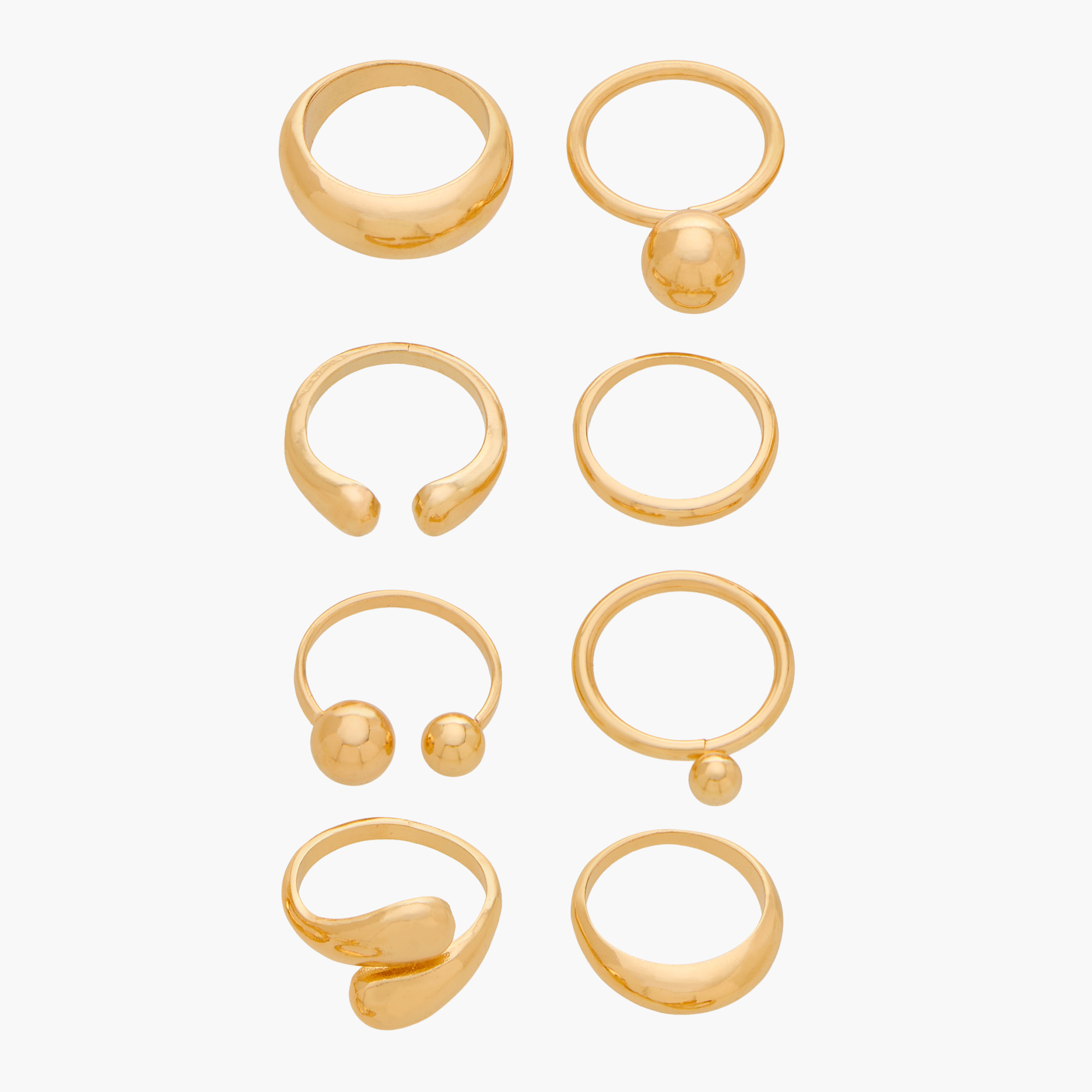 Assorted 8-Piece Ring Set - S-M-women-watchesandjewellery-jewellery-rings-image-1
