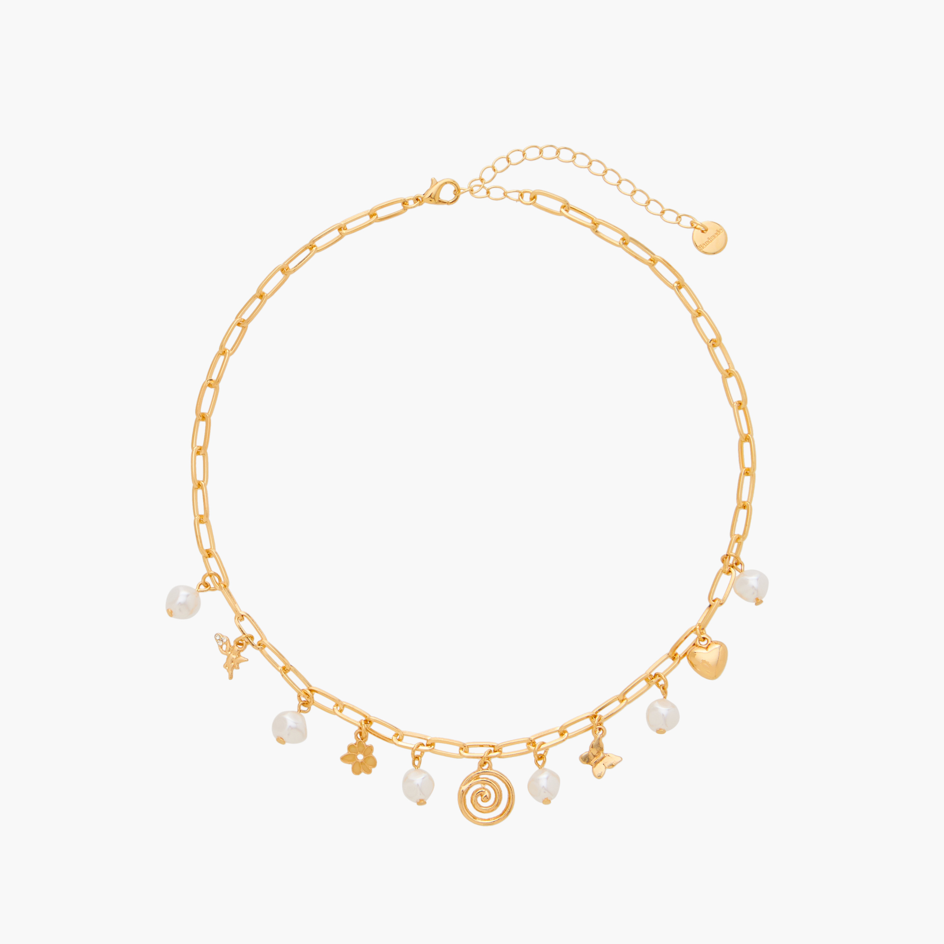 Pearl Embellished Necklace with Lobster Clasp-women-watchesandjewellery-jewellery-necklacesandpendants-image-1