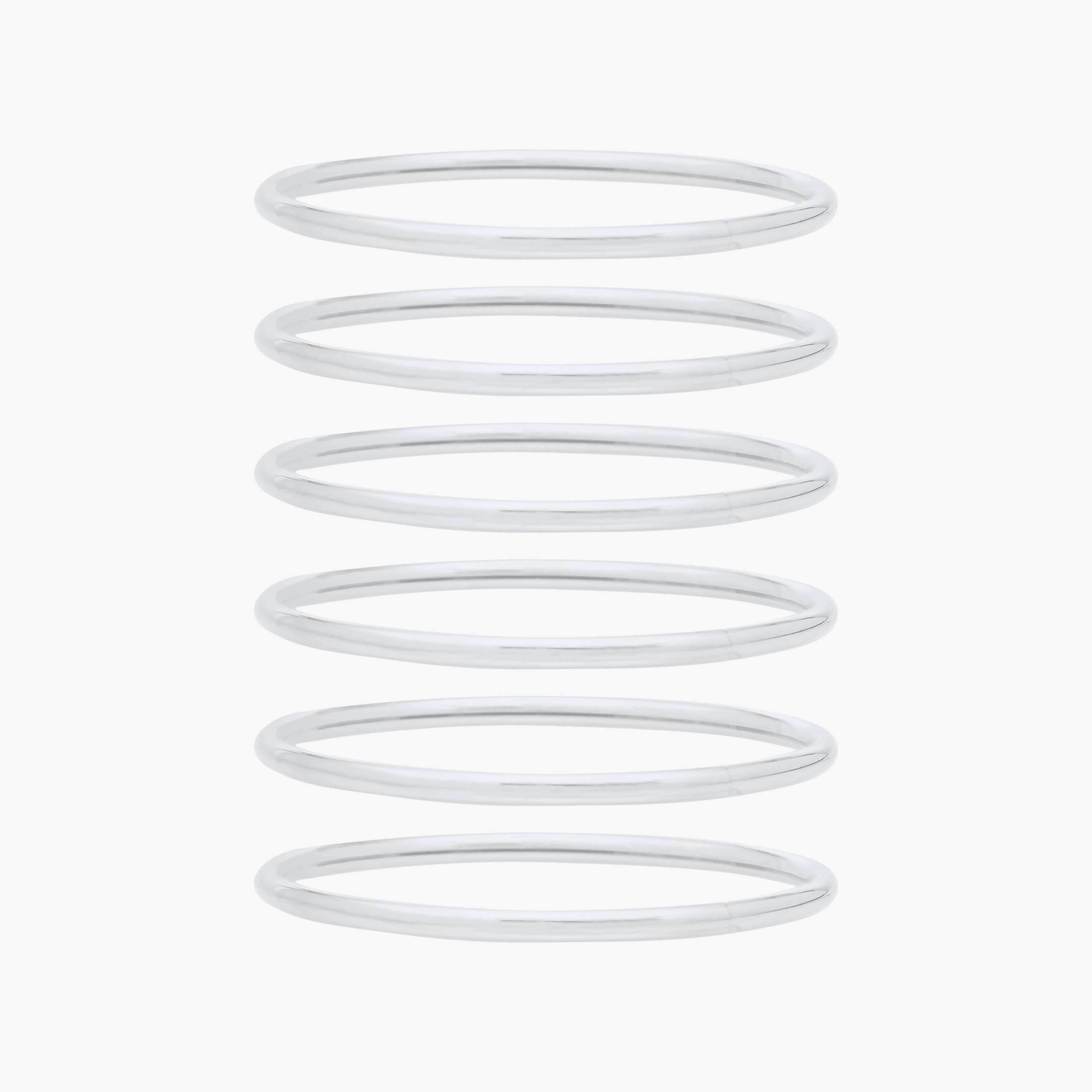Solid Bangle - Set of 6-women-watchesandjewellery-jewellery-banglesandbracelets-image-1