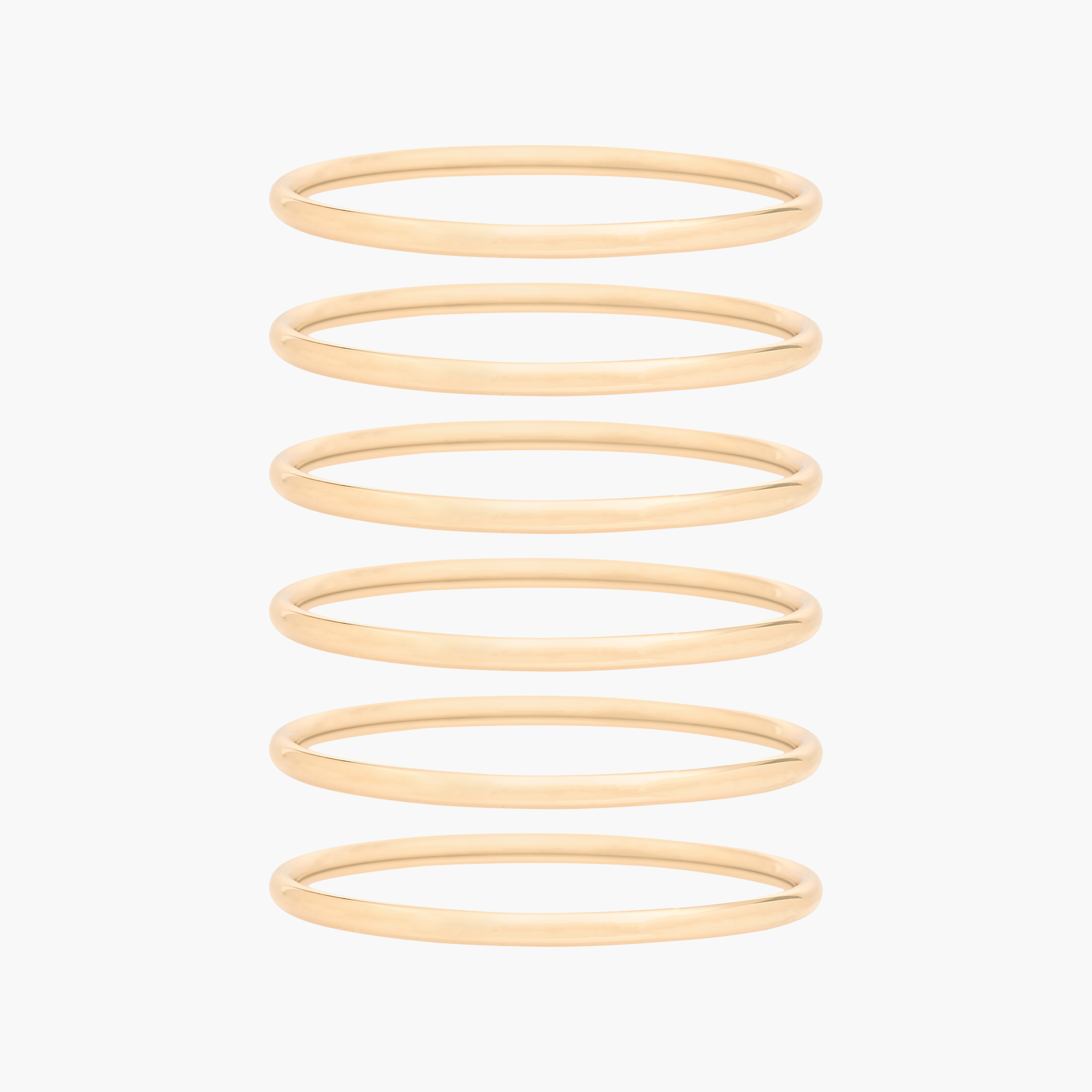 Metallic Bangle - Set of 6-women-watchesandjewellery-jewellery-banglesandbracelets-image-1