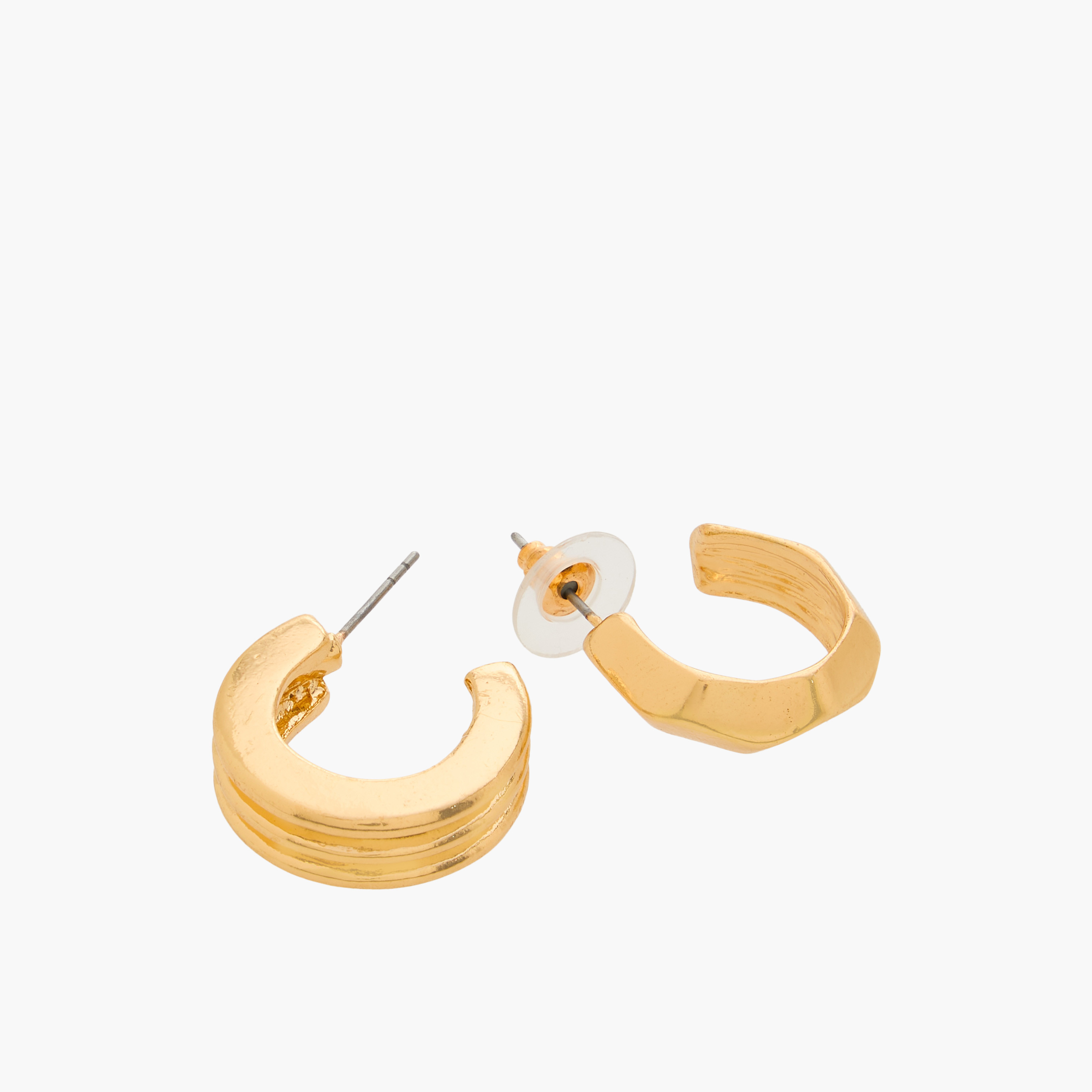 Assorted Hoop Earrings with Pushback Closure - Set of 6-women-watchesandjewellery-jewellery-earrings-image-4