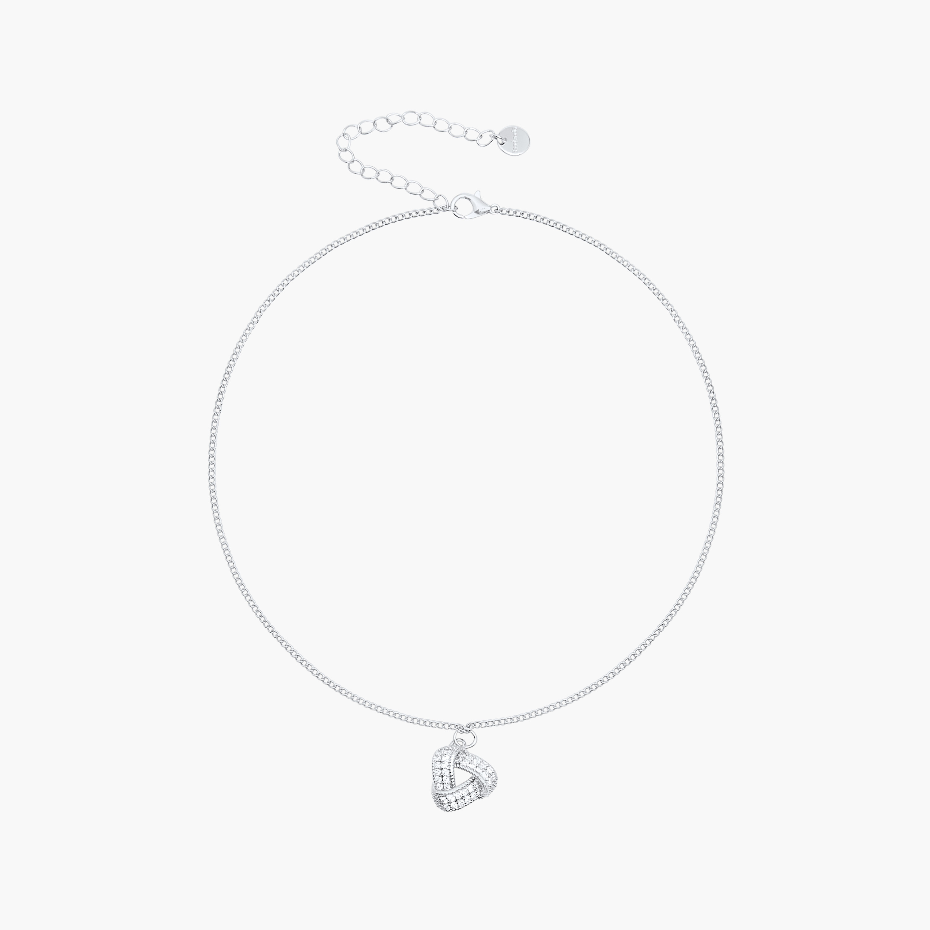 Cubic Zirconia Pendant Necklace and Earrings Set-women-watchesandjewellery-jewellery-jewellerysets-image-2
