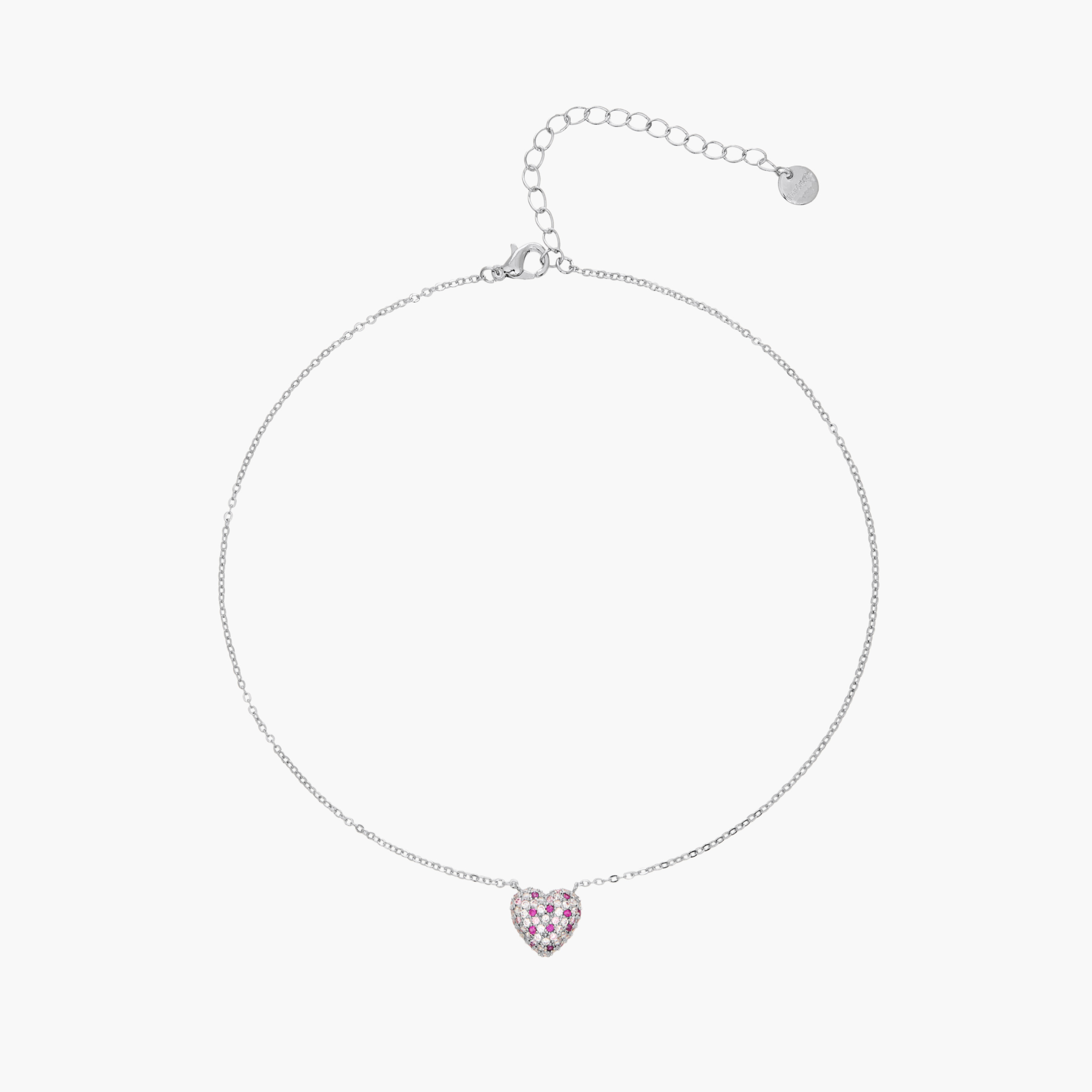 Cubic Zirconia Embellished Pendant Necklace and Stud Earrings Set-women-watchesandjewellery-jewellery-jewellerysets-image-2