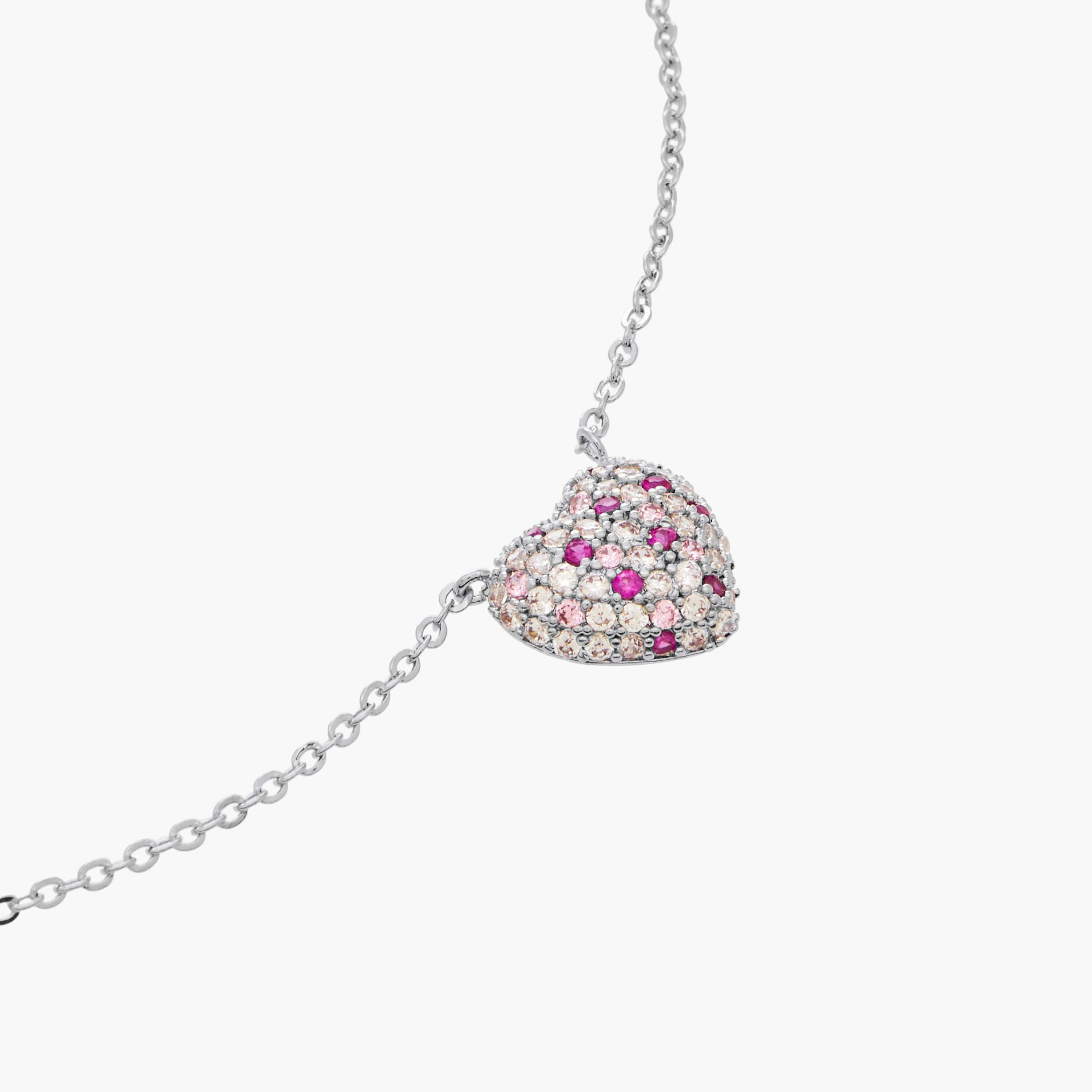 Cubic Zirconia Embellished Pendant Necklace and Stud Earrings Set-women-watchesandjewellery-jewellery-jewellerysets-image-5