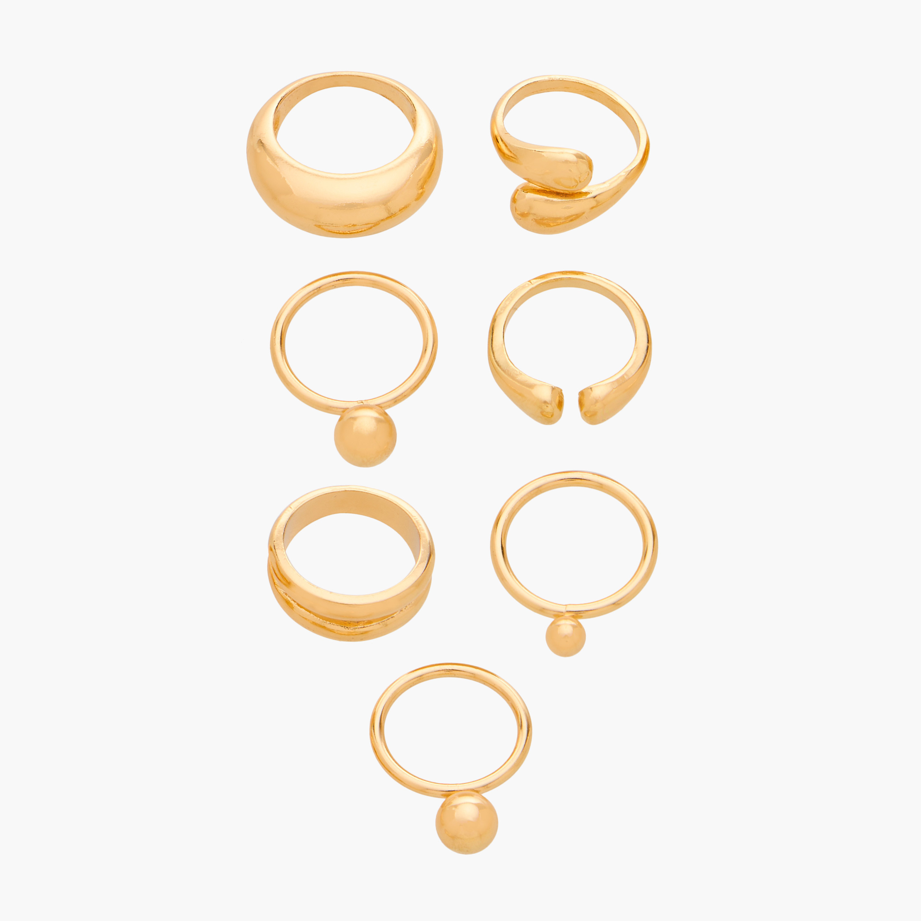 Assorted 7-Piece Ring Set - S-M-women-watchesandjewellery-jewellery-rings-image-1