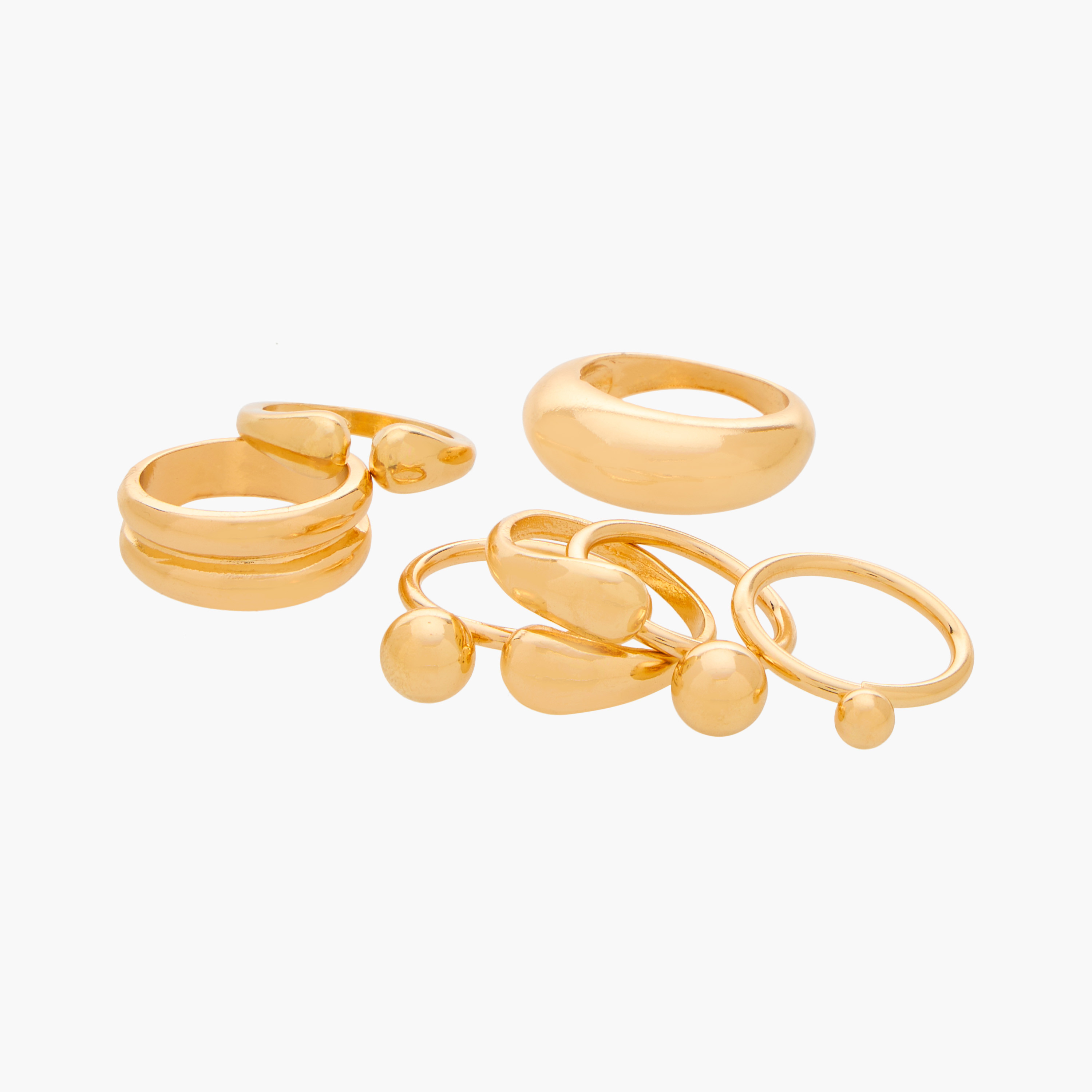 Assorted 7-Piece Ring Set - L-XL-women-watchesandjewellery-jewellery-rings-image-2