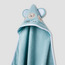 Juniors 75x75 cm Baby Towel and Mitten with Lion Applique Detail-baby-bathandcare-towels-image-2