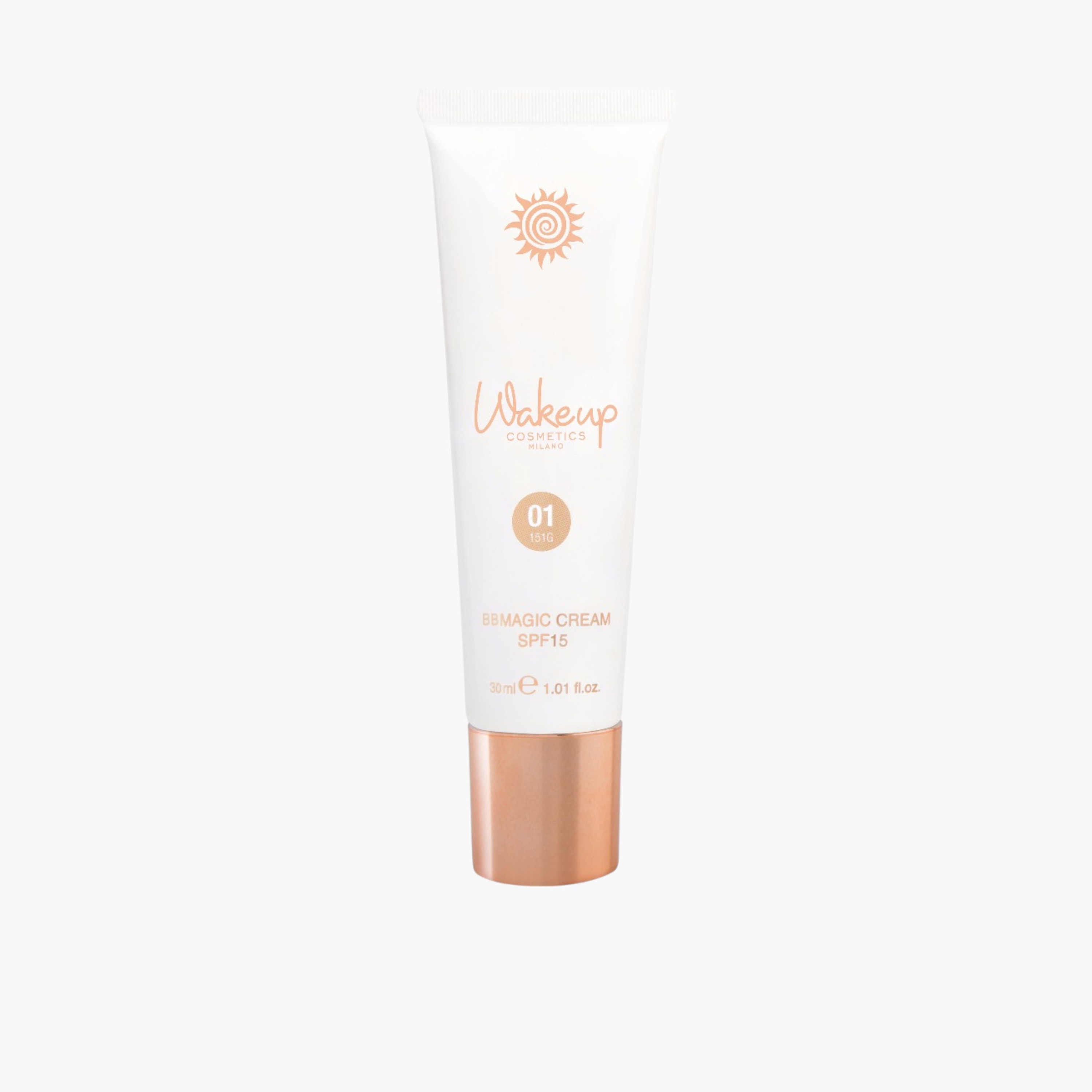 كريم بي بي مع واقي شمس 15 من وايك أب ميلانو - 30 مل-beautyandpersonalcare-makeup-face-bbandcccreams-image-1