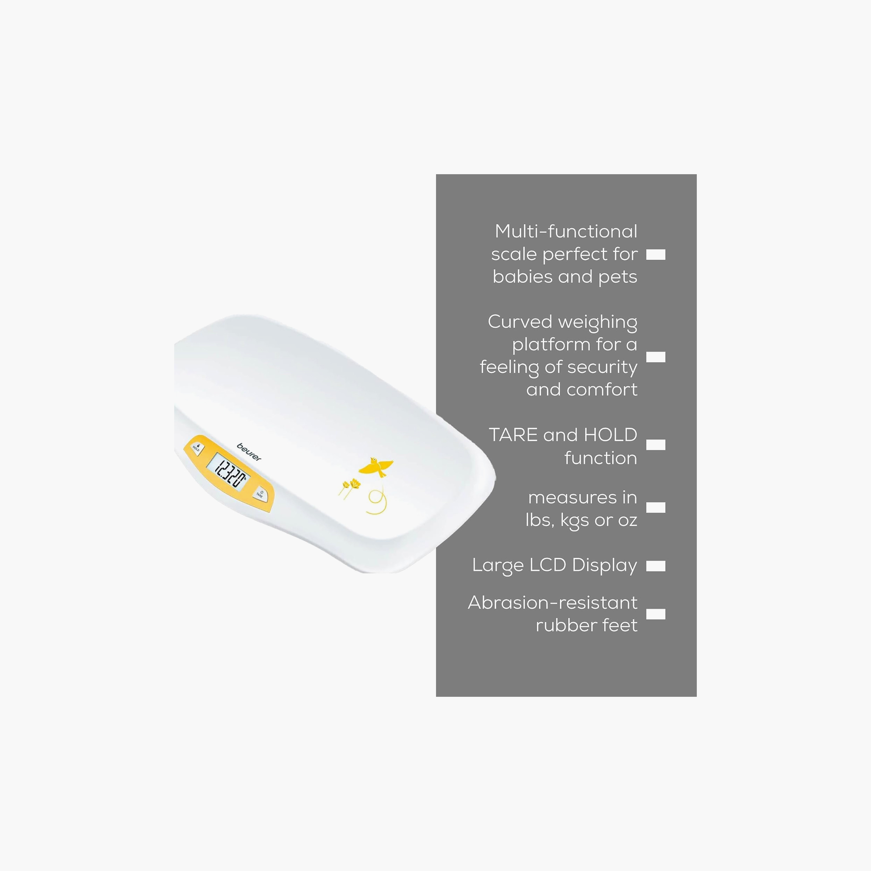 Beurer Digital Baby Scale with German Technology-baby-healthandsafety-thermometersandaspirators-image-4