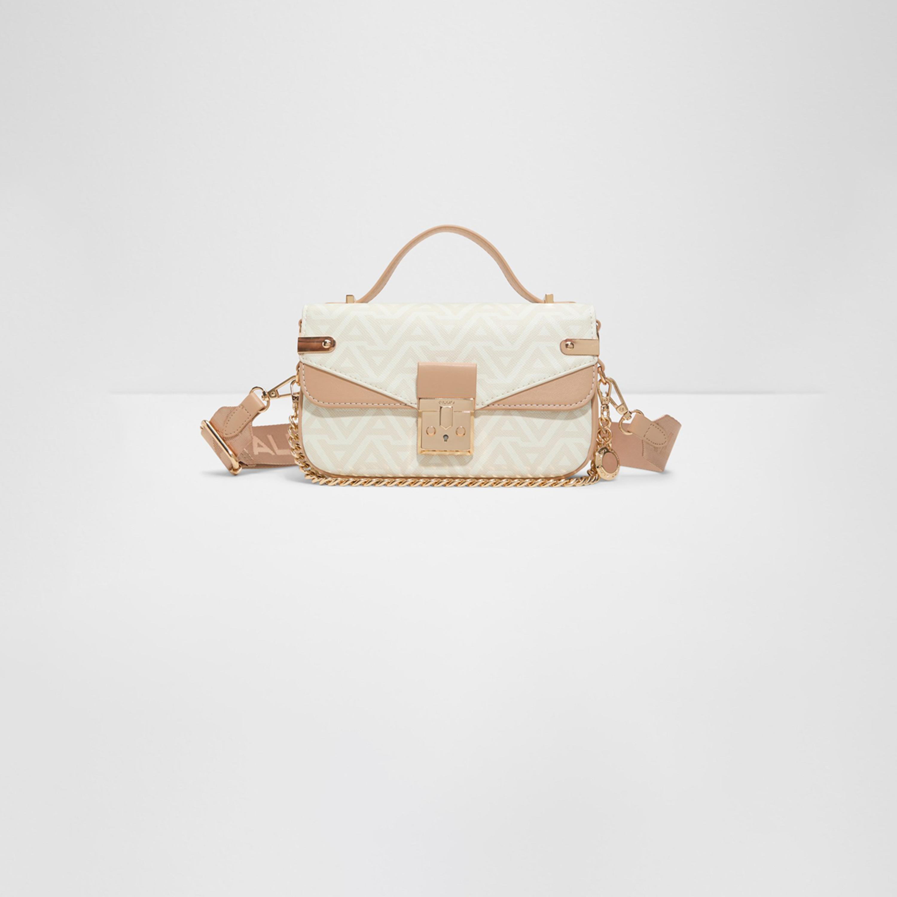 Aldo Dallanna Printed Double Handle Crossbody Bag with Magnetic Closure and Detachable Strap-women-bagsandwallets-handbags-image-1