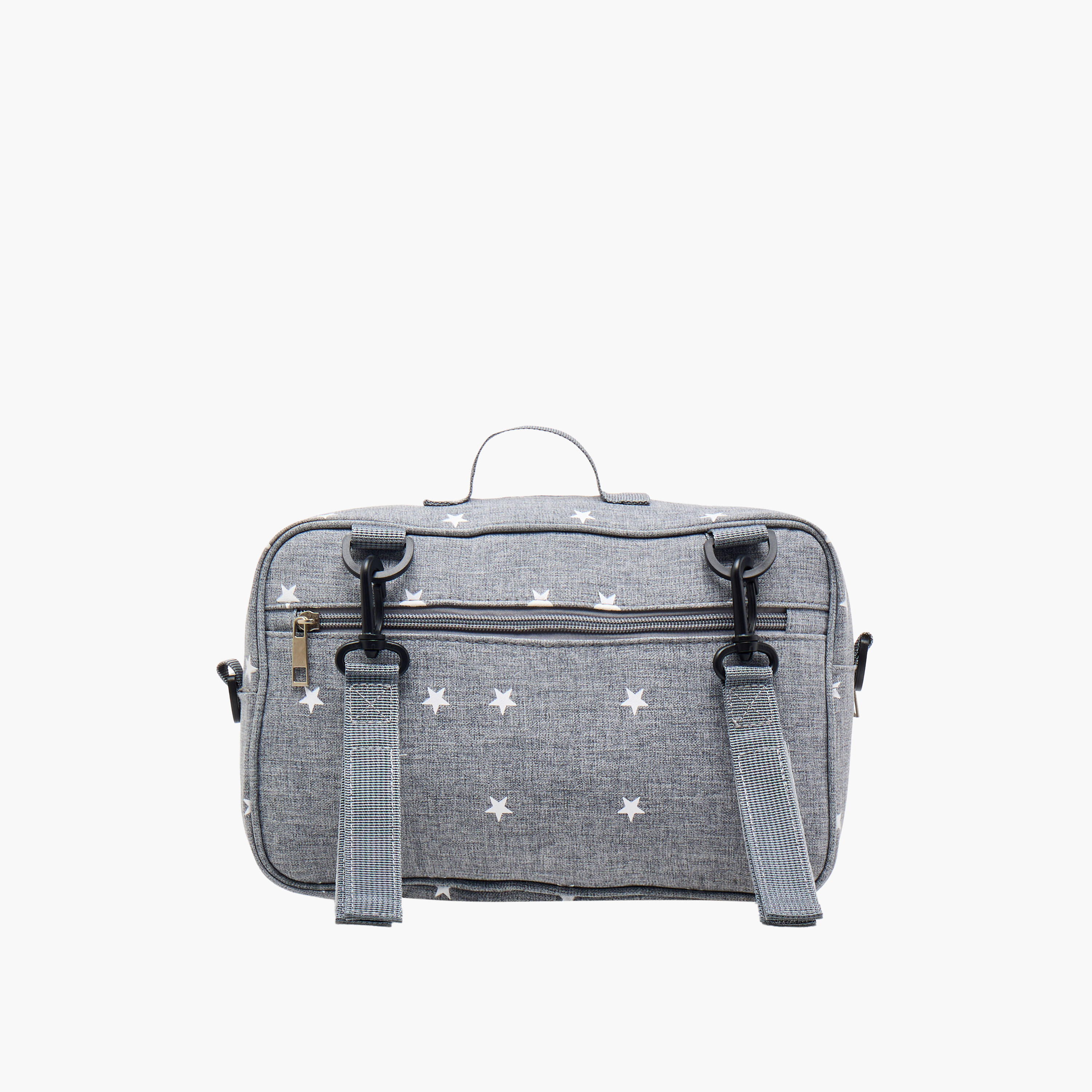 Juniors Star Print Diaper Bag with Detachable Strap-baby-diapering-diaperbags-image-4