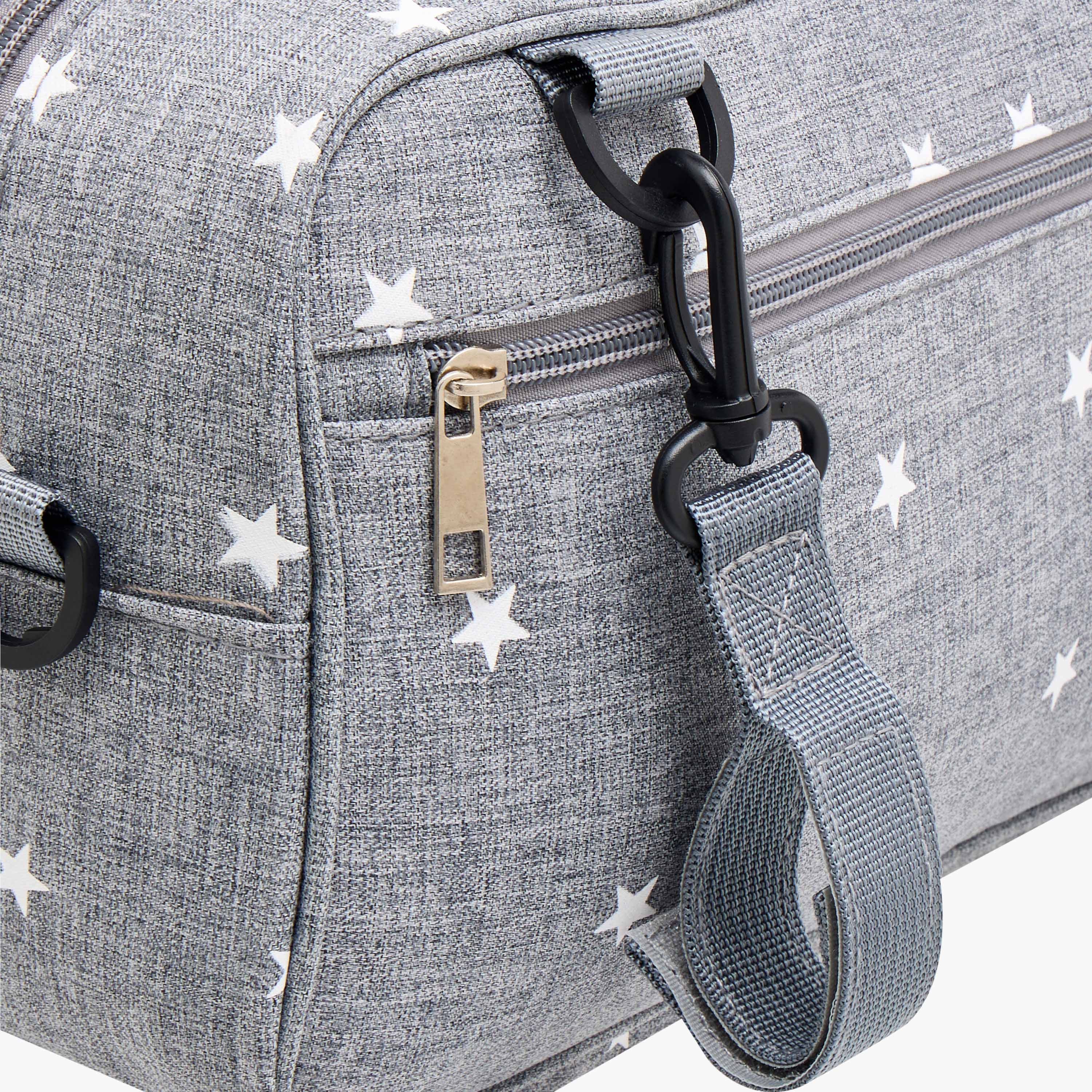 Juniors Star Print Diaper Bag with Detachable Strap-baby-diapering-diaperbags-image-6