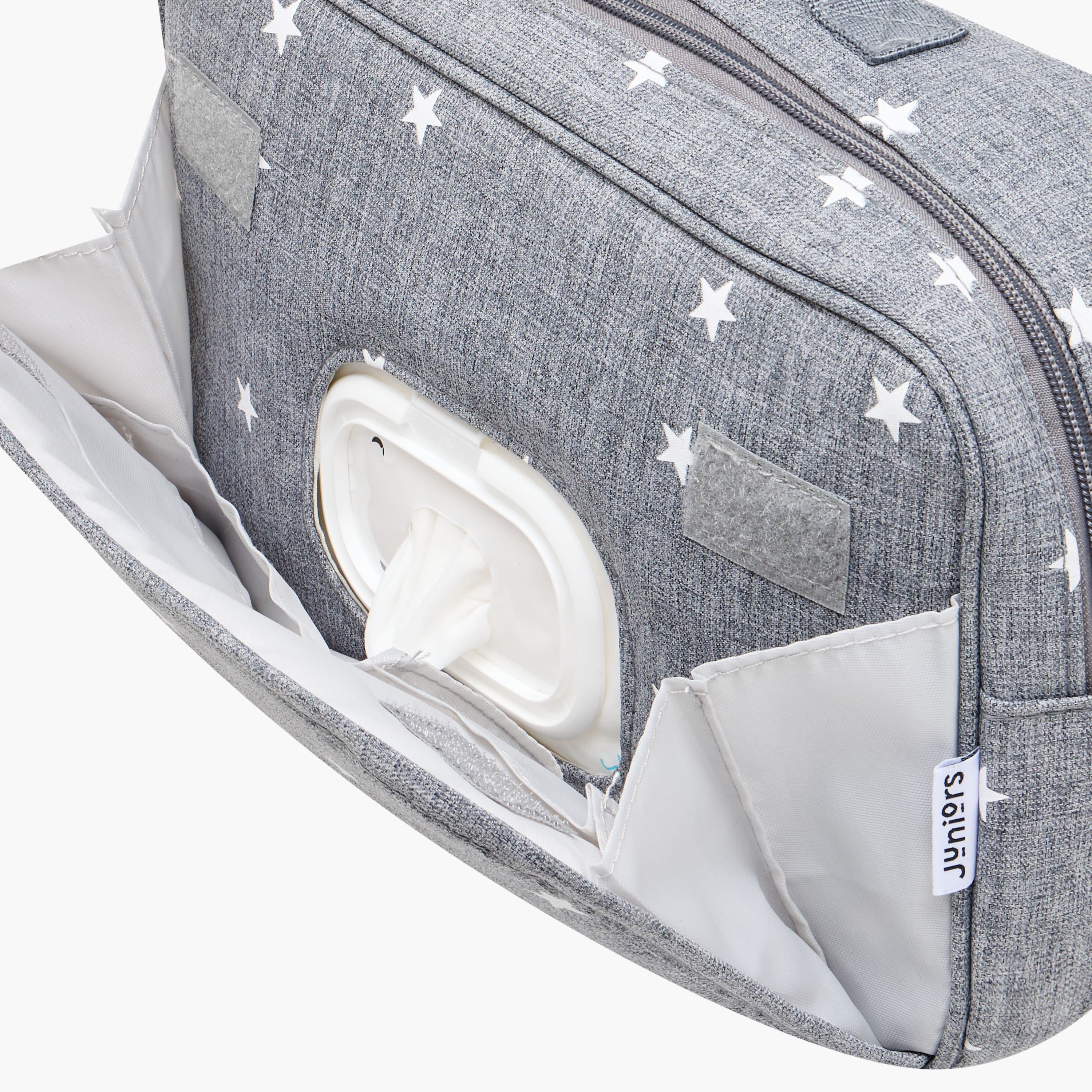 Juniors Star Print Diaper Bag with Detachable Strap-baby-diapering-diaperbags-image-7