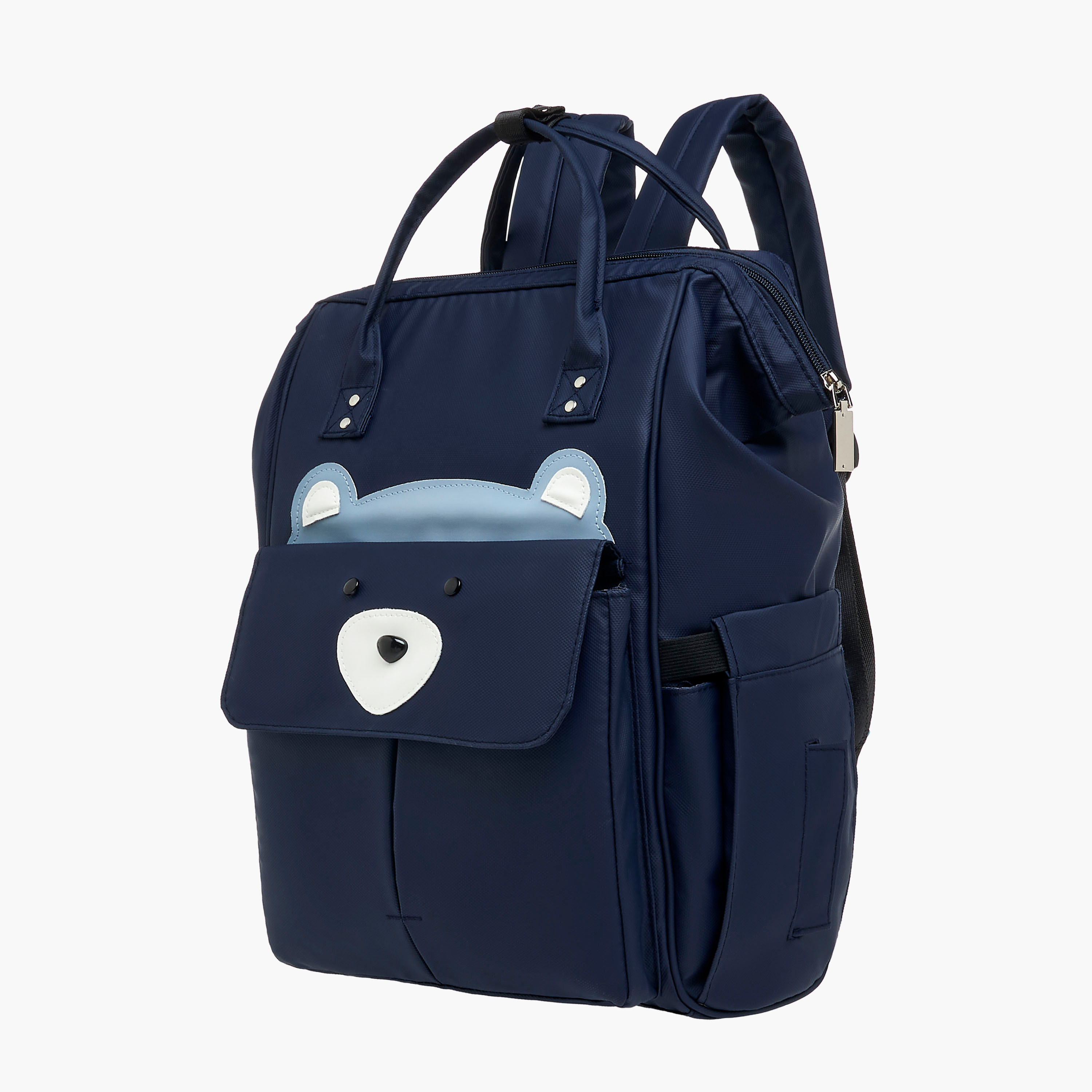 Juniors Diaper Bag with Adjustable Straps, 31x17x40 cm-baby-diapering-diaperbags-image-4