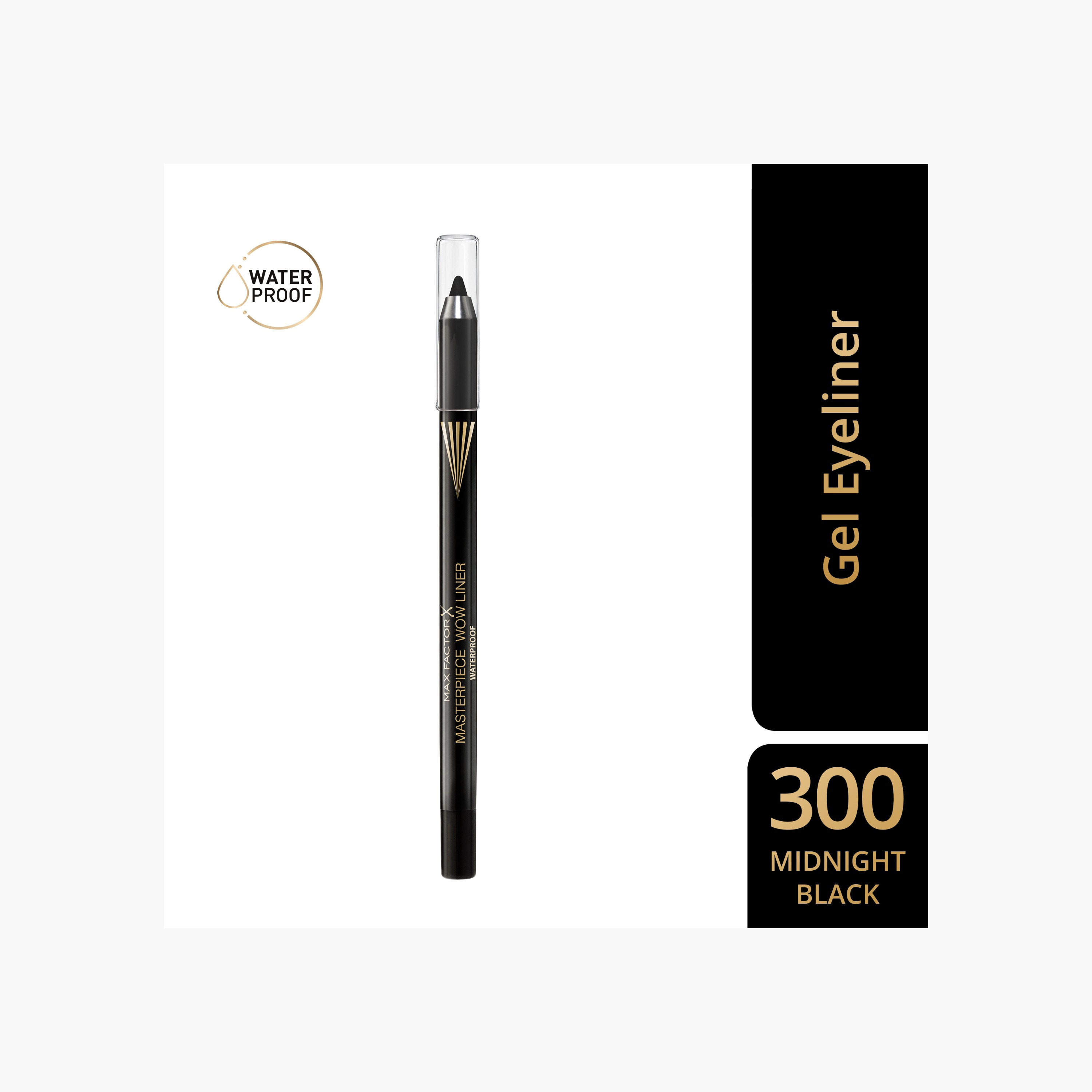 قلم تحديد العيون الجل المقاوم للماء من ماكس فاكتور - 1.2 غرام-beautyandpersonalcare-makeup-eyes-eyeliners-image-1