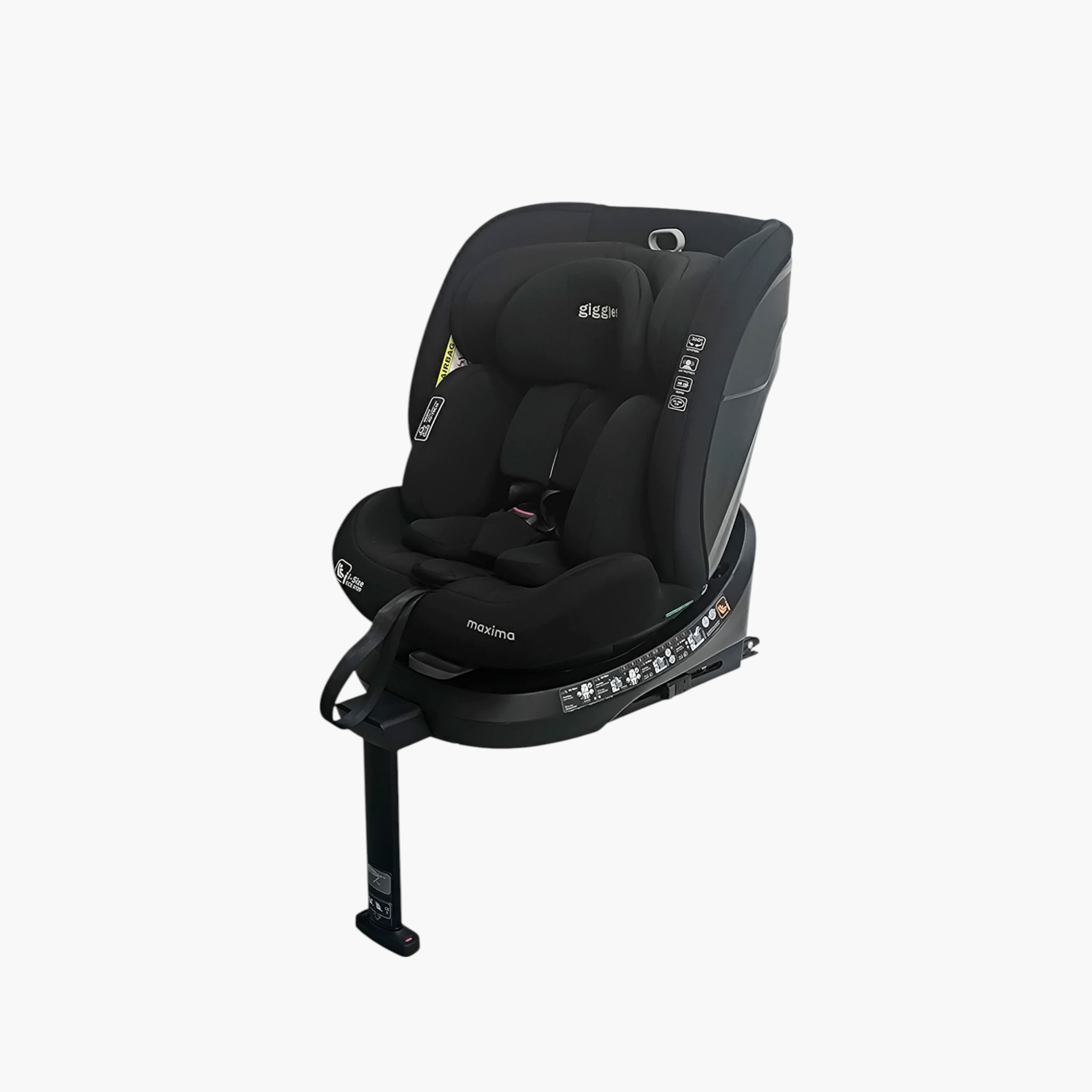 Giggles Maxima Baby Car Seat with 360-Degree Rotation-baby-gear-carseats-image-4