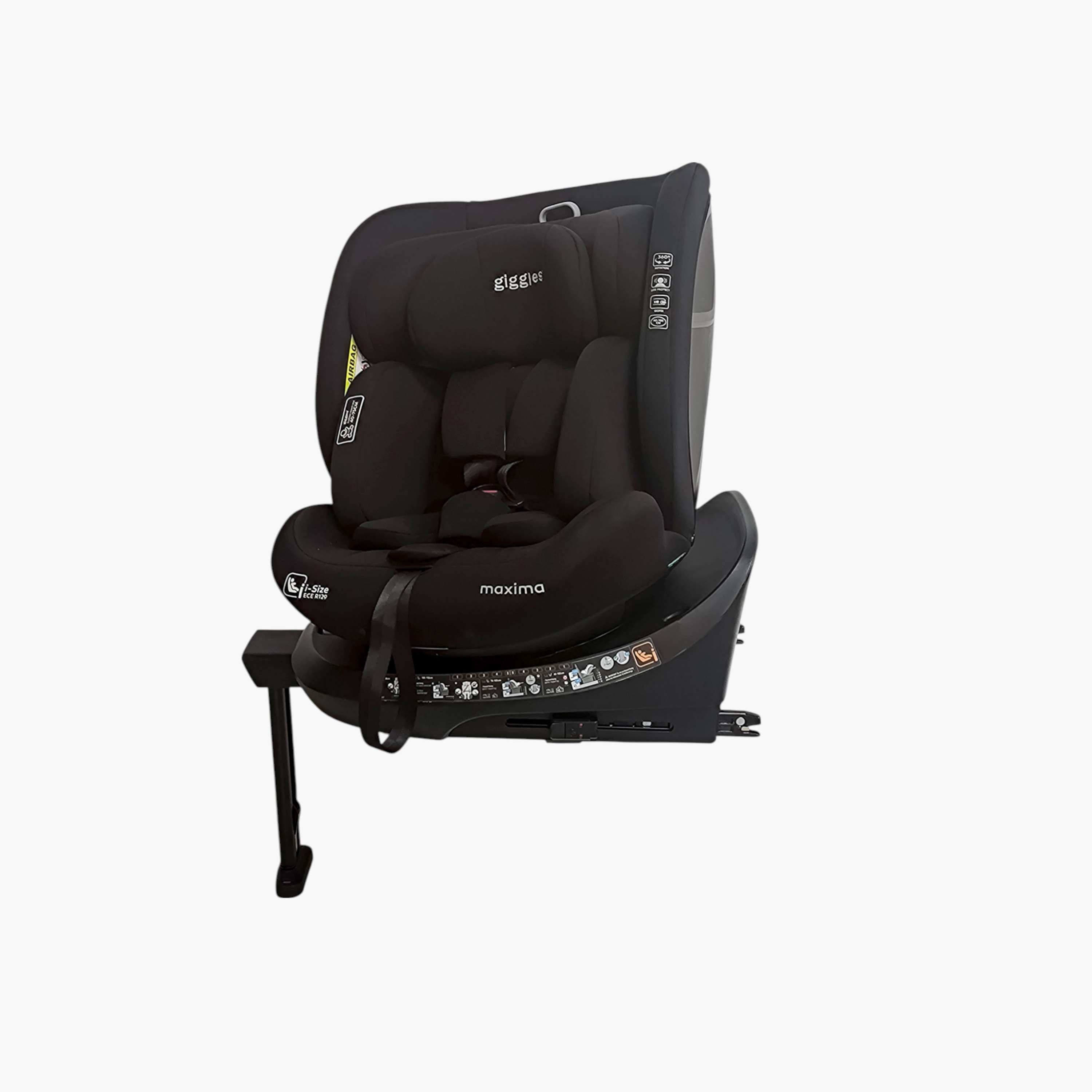 Giggles Maxima Baby Car Seat with 360-Degree Rotation-baby-gear-carseats-image-5