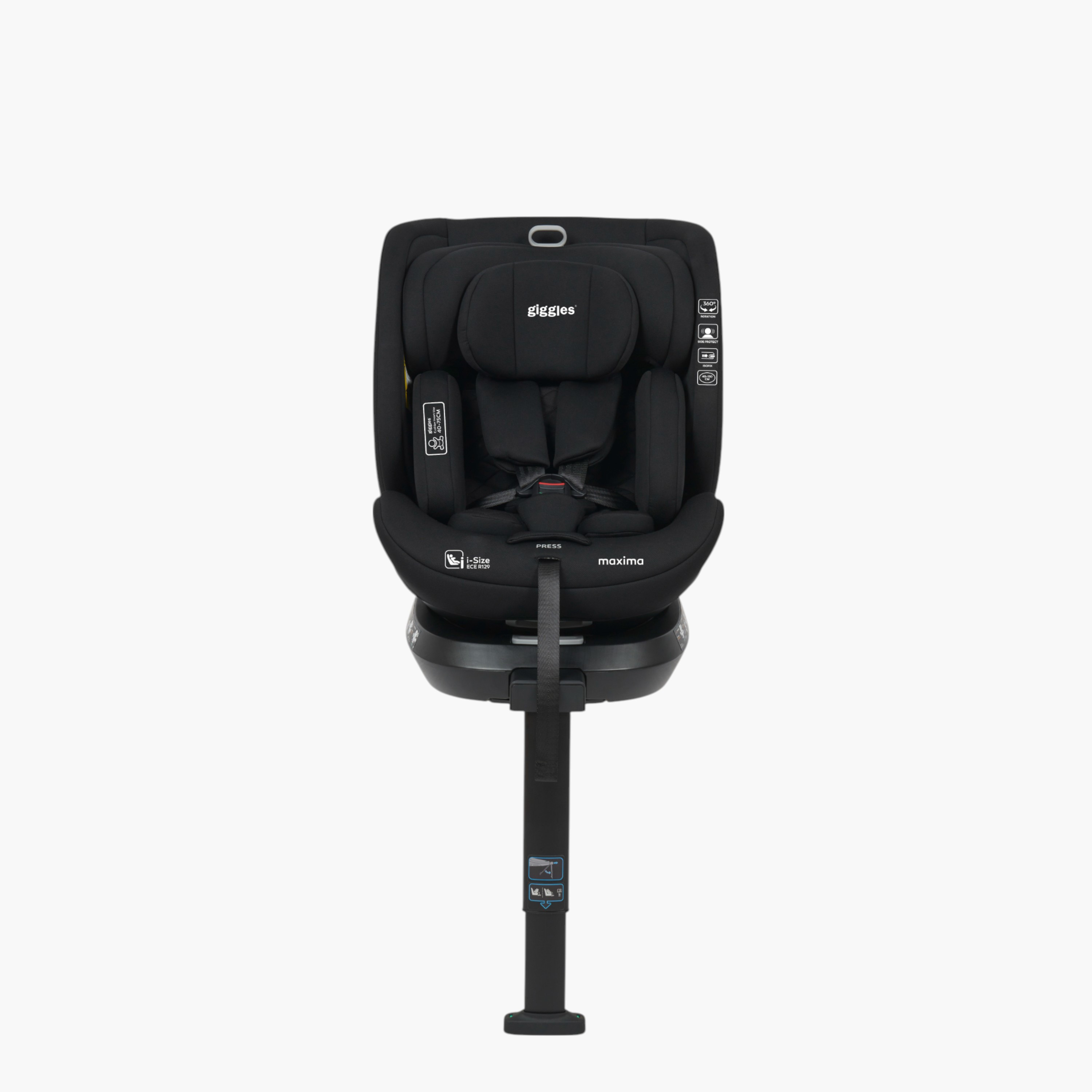 Giggles Maxima Baby Car Seat with 360-Degree Rotation-baby-gear-carseats-image-8