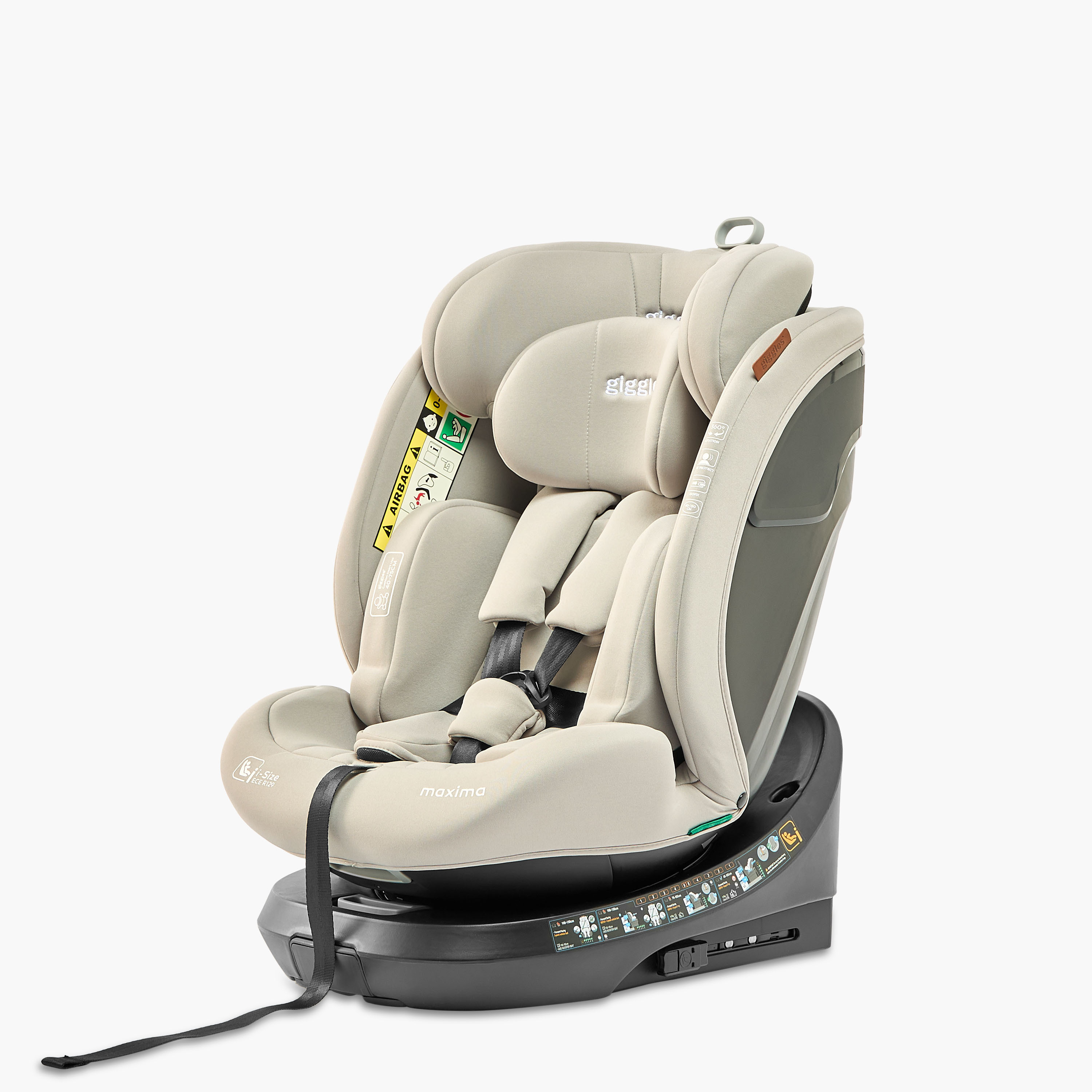 Giggles Maxima Baby Car Seat with 360-Degree Rotation-baby-gear-carseats-image-1