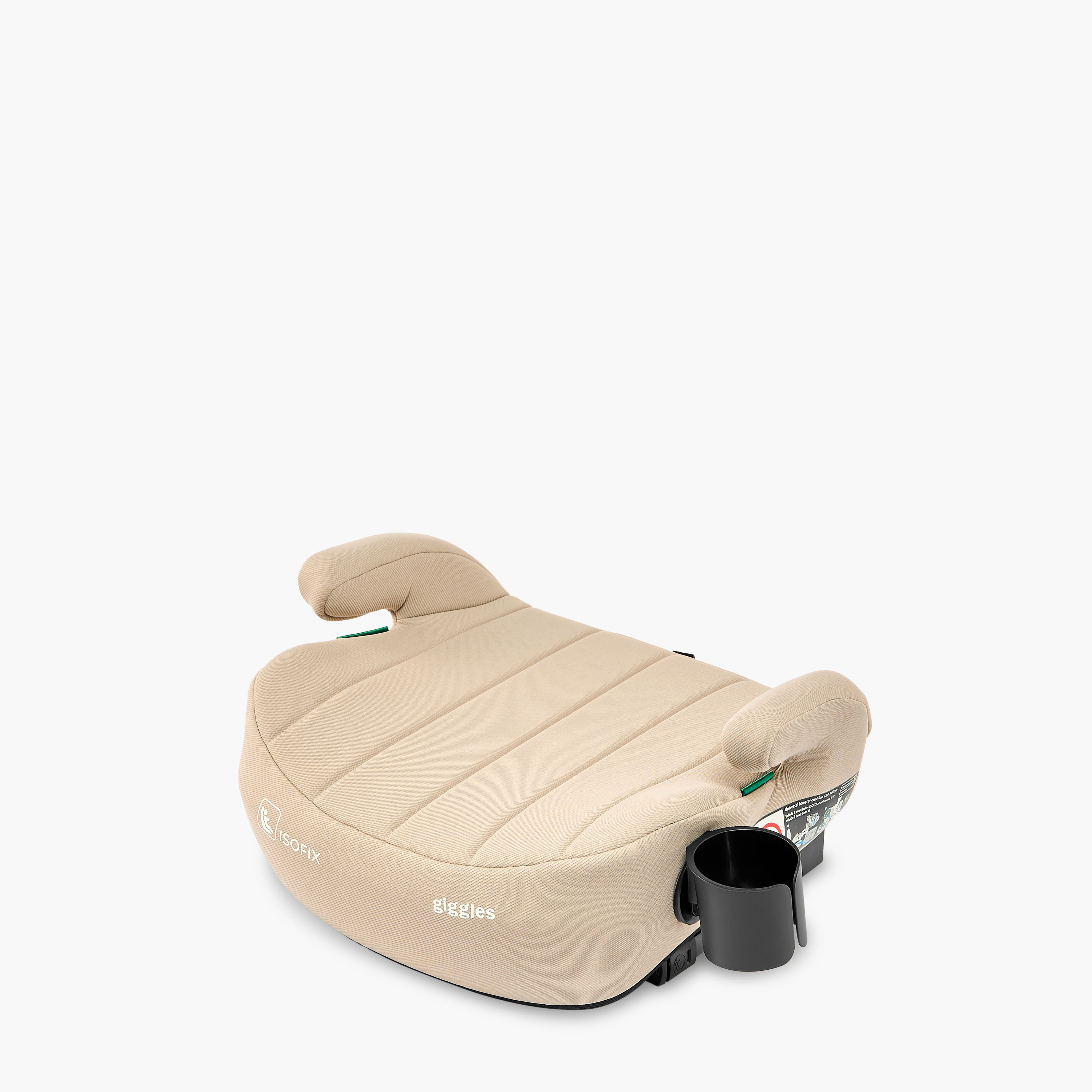Giggles Booster Car Seat with 5-Point Safety Harness, Cupholder and ISOFIX System-baby-gear-carseats-image-1