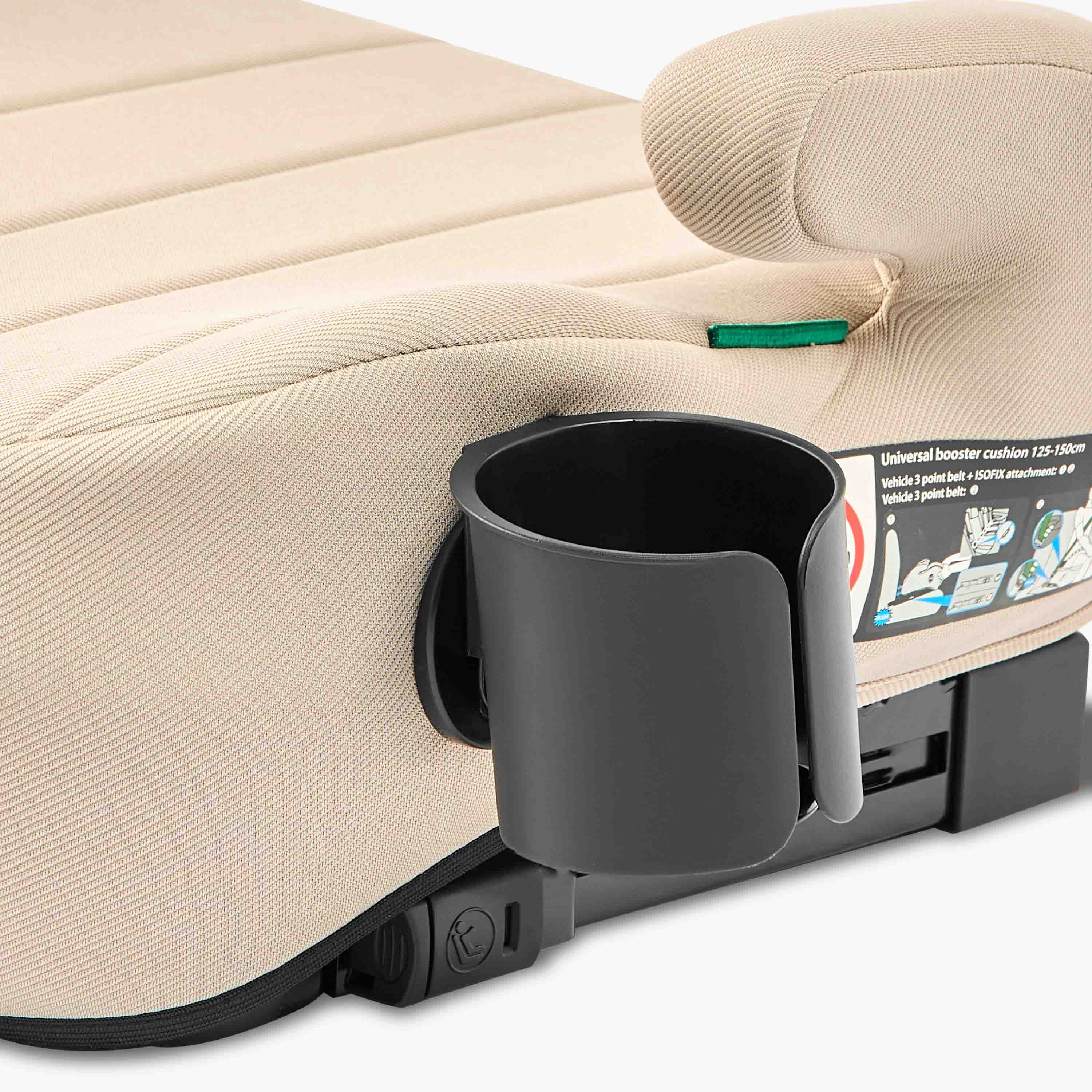 Giggles Booster Car Seat with 5-Point Safety Harness, Cupholder and ISOFIX System-baby-gear-carseats-image-10