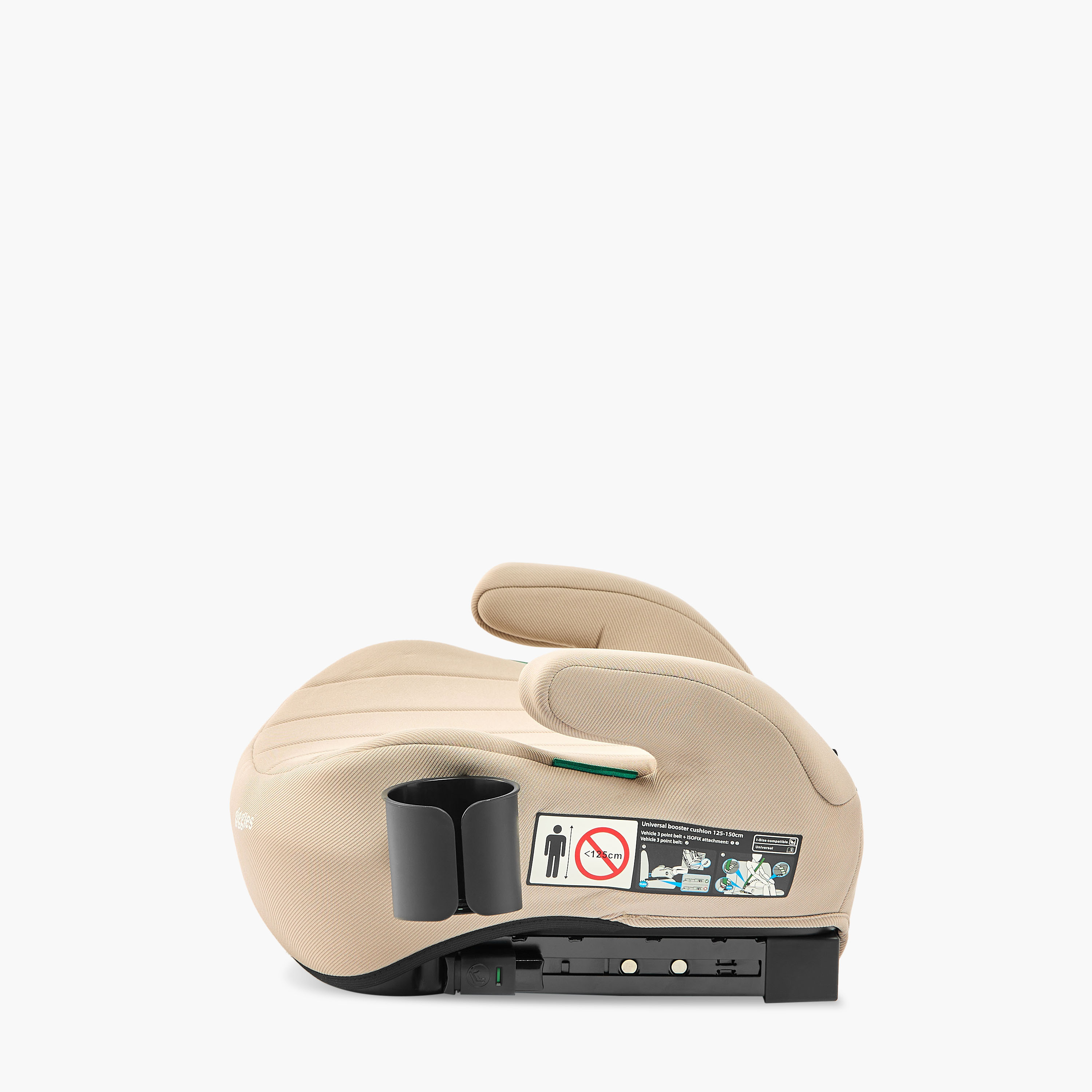 Giggles Booster Car Seat with 5-Point Safety Harness, Cupholder and ISOFIX System-baby-gear-carseats-image-2