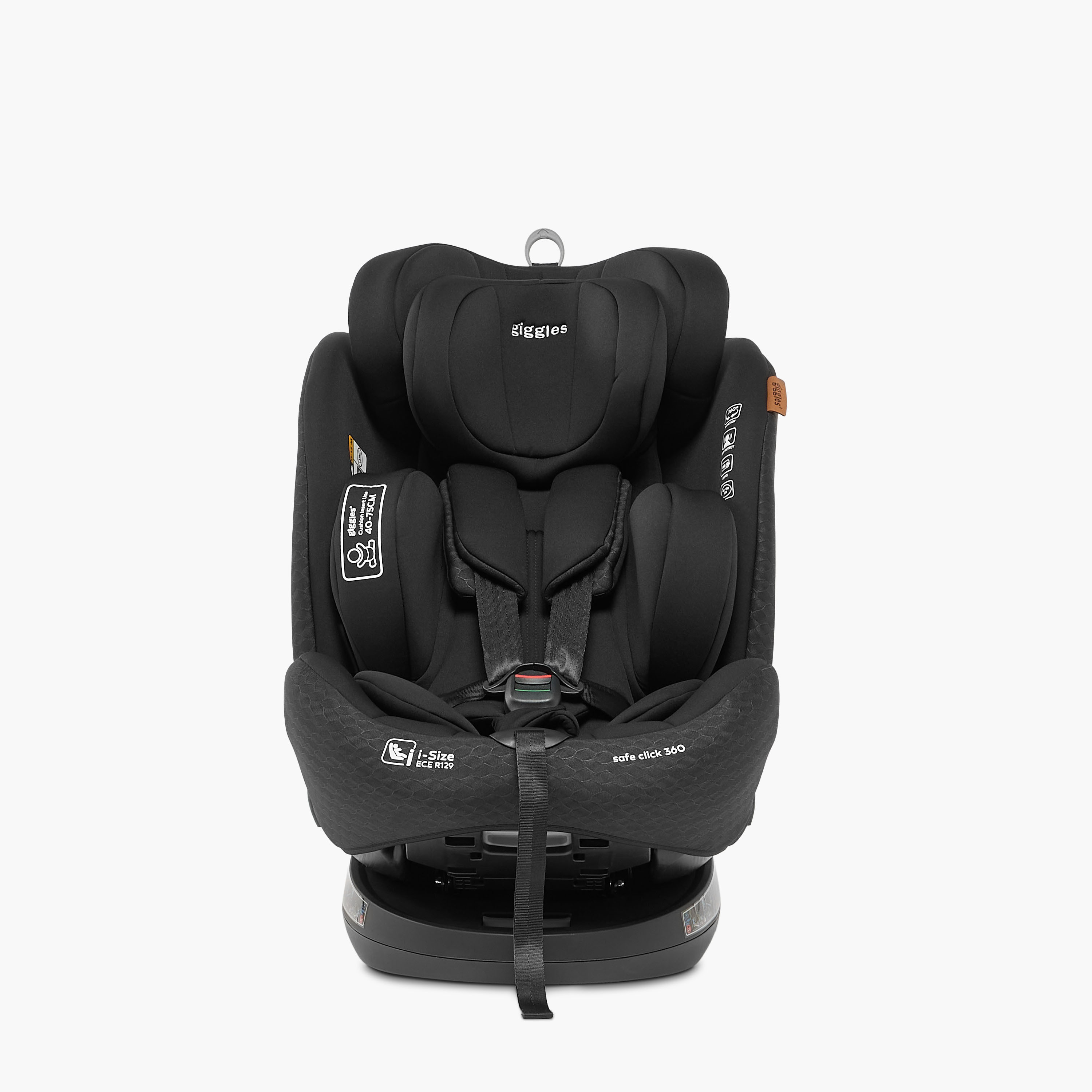 Giggles Safe Click i-Size Infant Car Seat with 5-Point Safety Harness,360-rotation and ISOFIX System-baby-gear-carseats-image-4