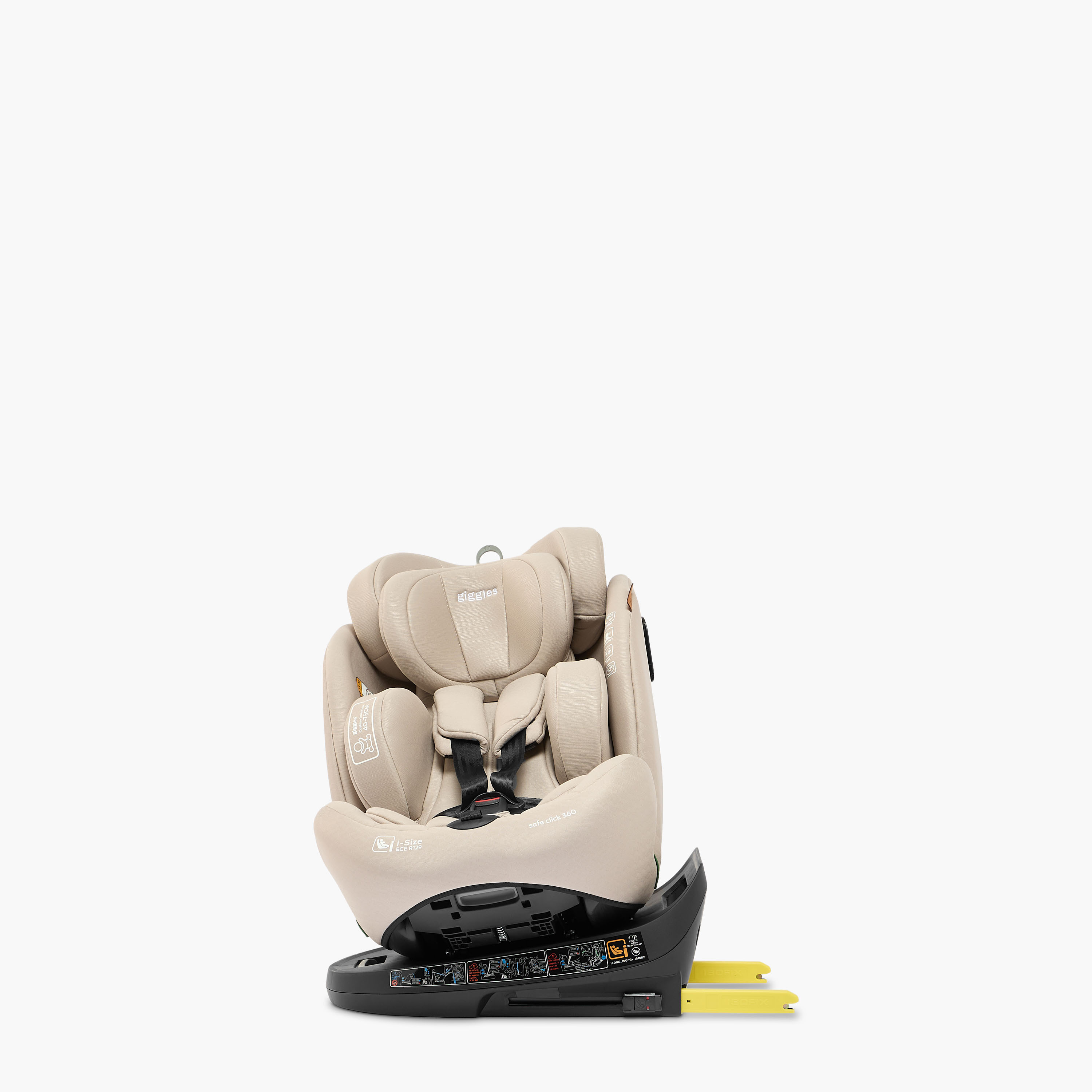 Giggles Safe Click i-Size Infant Car Seat with 5-Point Safety Harness,360-rotation and ISOFIX System-baby-gear-carseats-image-10