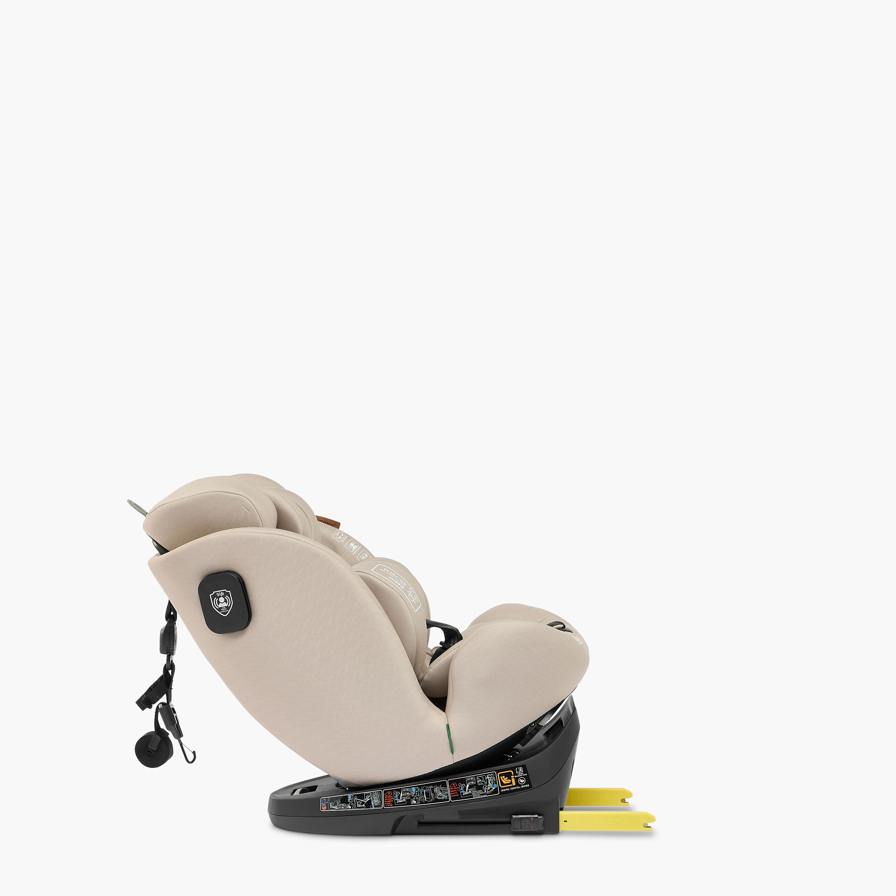 Giggles Safe Click i-Size Infant Car Seat with 5-Point Safety Harness,360-rotation and ISOFIX System-baby-gear-carseats-image-12