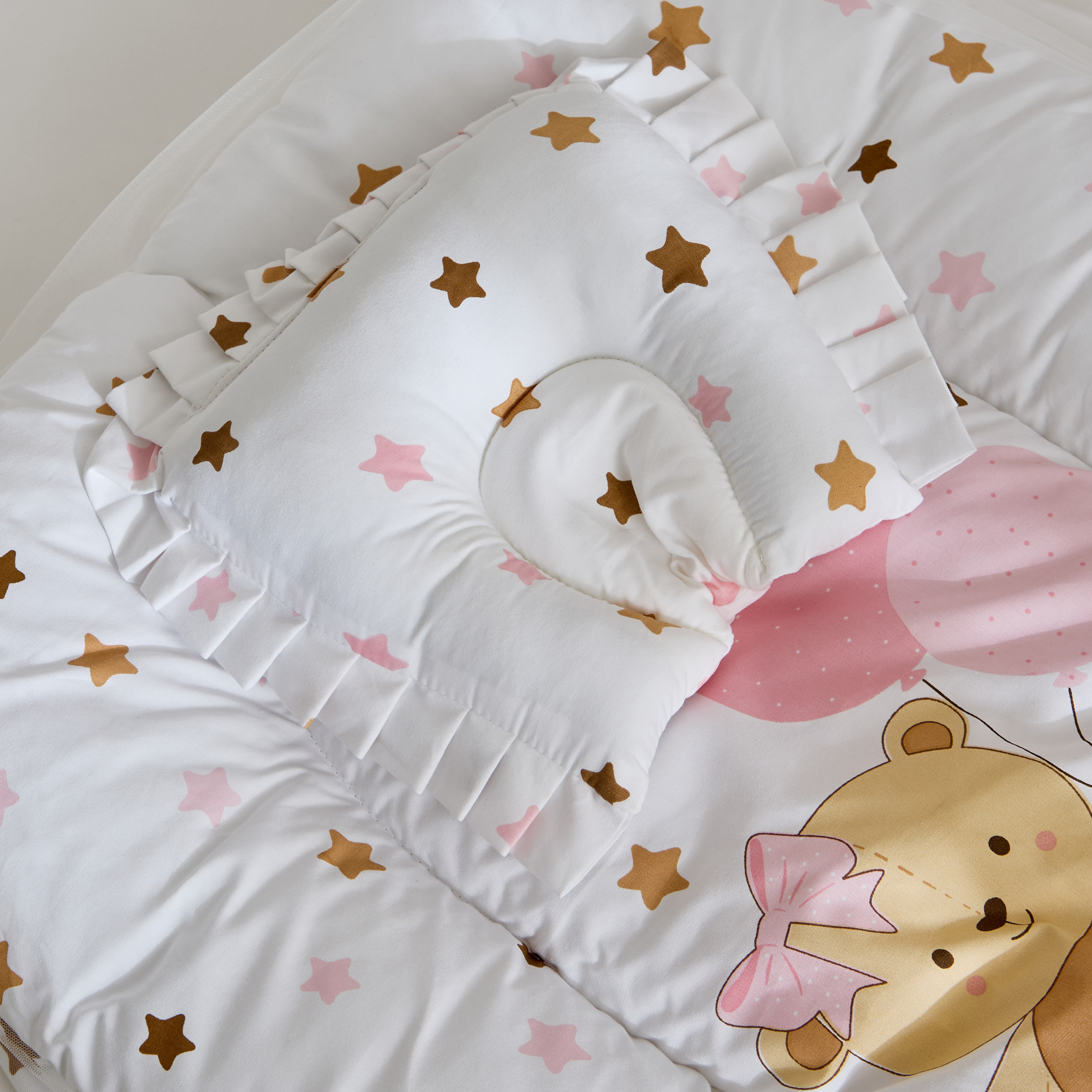 Juniors Baby Bed with Net-baby-nursery-blanketsandswaddles-swaddlesandsleepingbags-image-5
