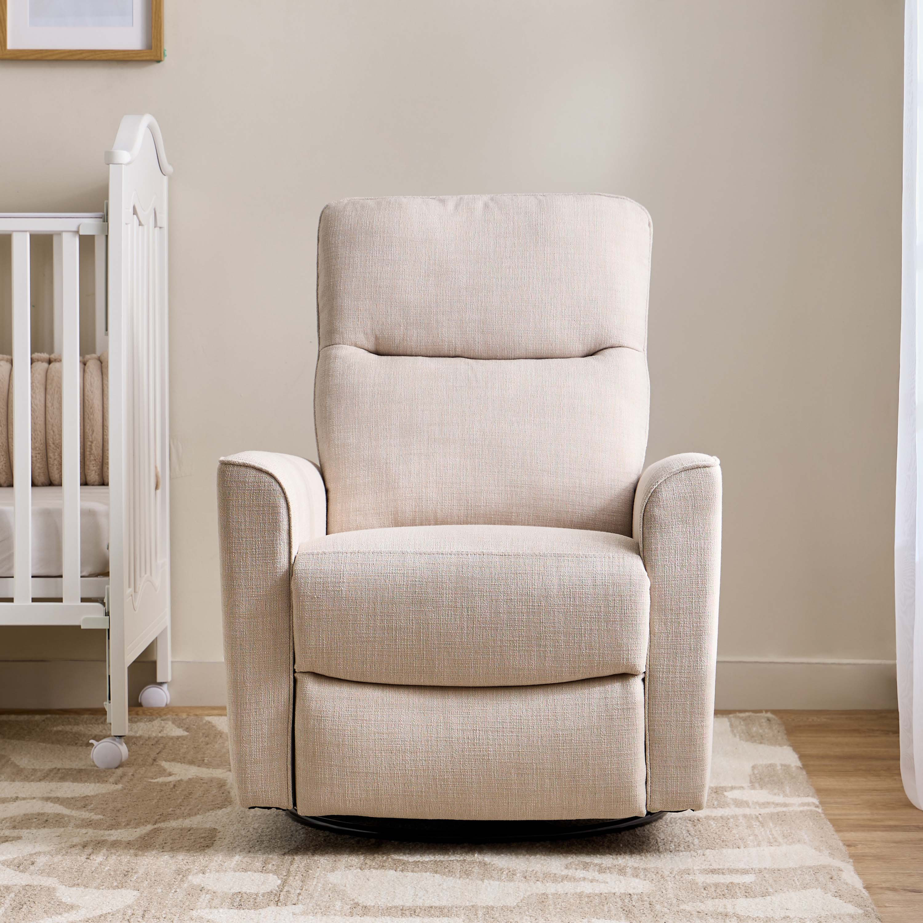 Giggles Felix Nursery Recliner with Swivel Motion-baby-nursery-furniture-rockingchairs-image-4
