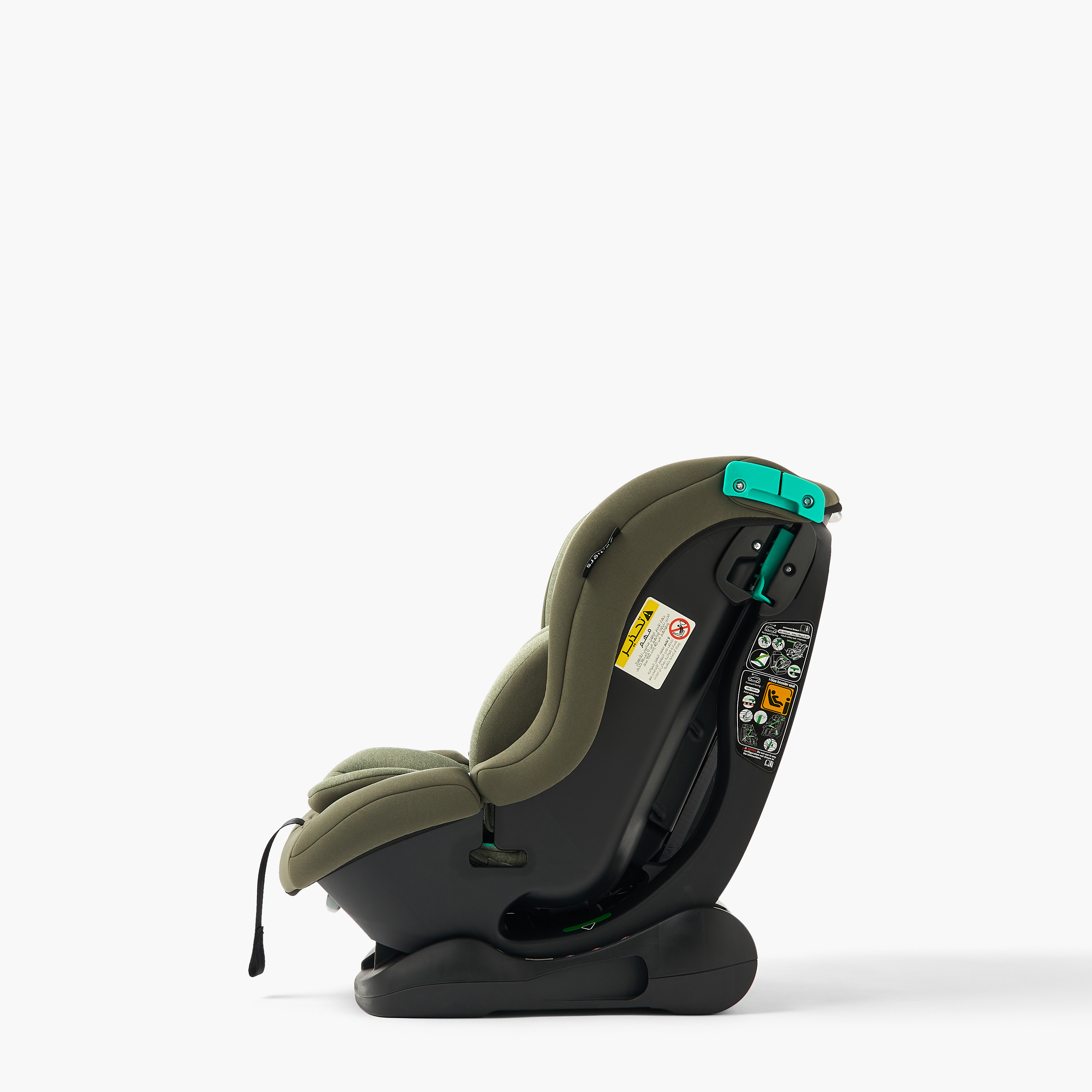 Juniors Enzo Baby Car Seat with Adjustable Headrest and Breathable Fabric-baby-gear-carseats-image-3