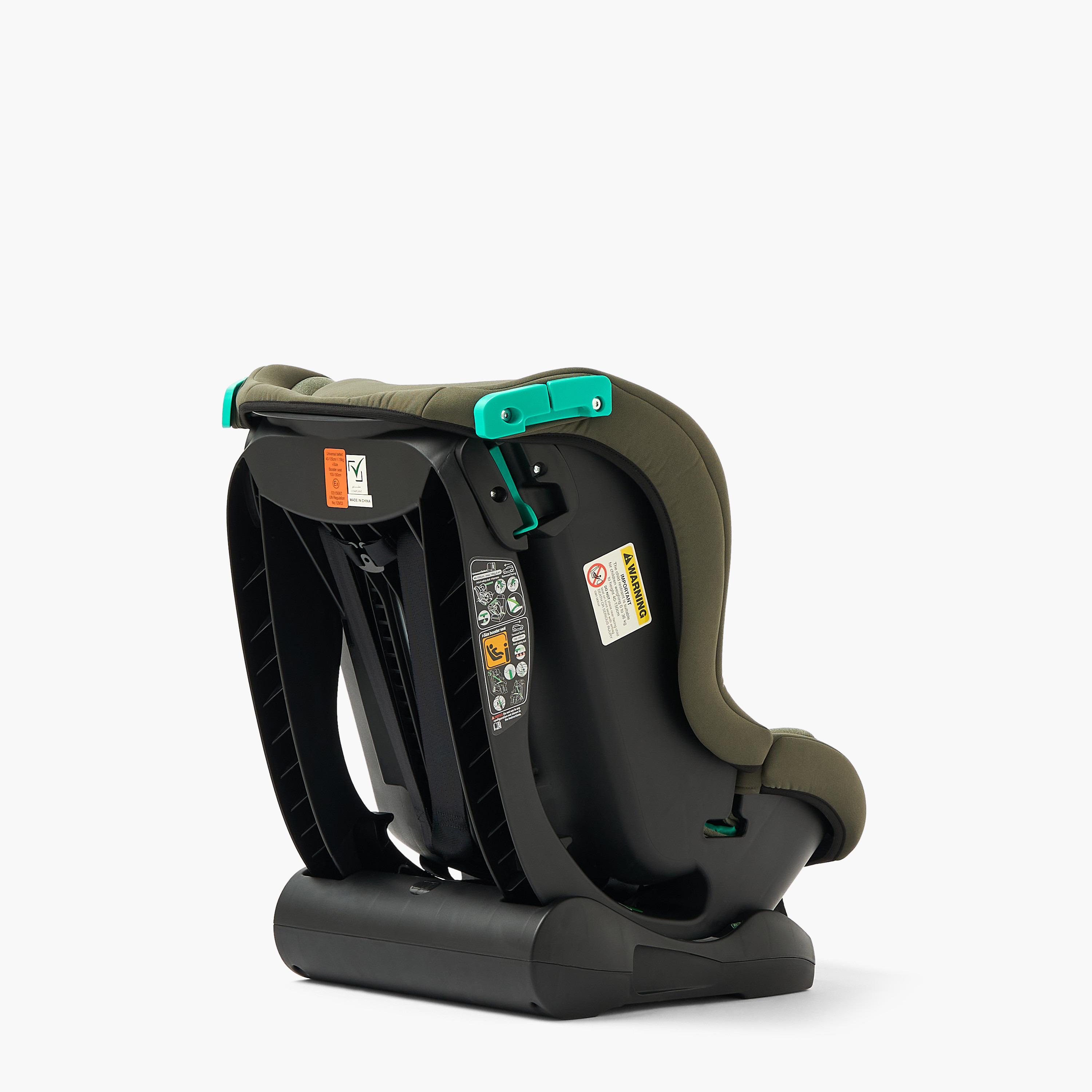 Juniors Enzo Baby Car Seat with Adjustable Headrest and Breathable Fabric-baby-gear-carseats-image-9