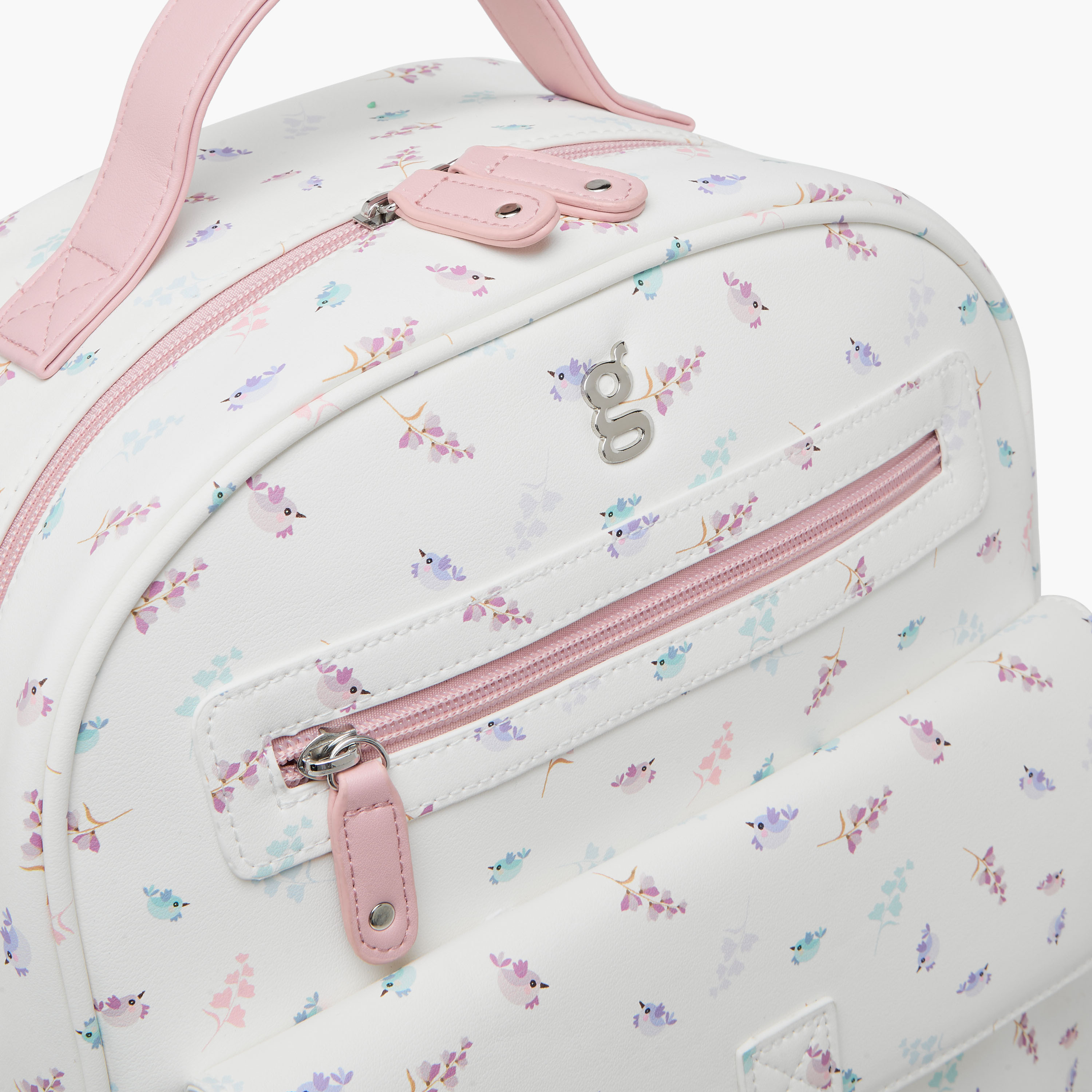 Giggles Bird Print Diaper Backpack with Adjustable Straps-baby-diapering-diaperbags-image-9