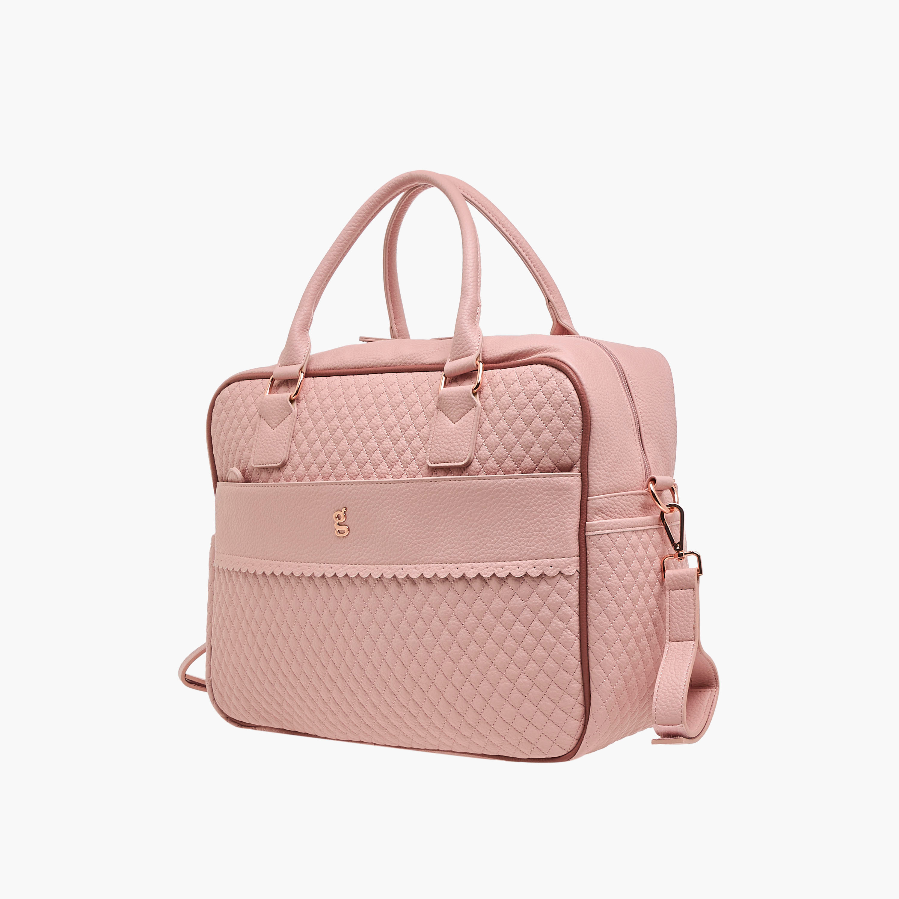 Giggles Anna Diaper Bag with Quilted Design-baby-diapering-diaperbags-image-5