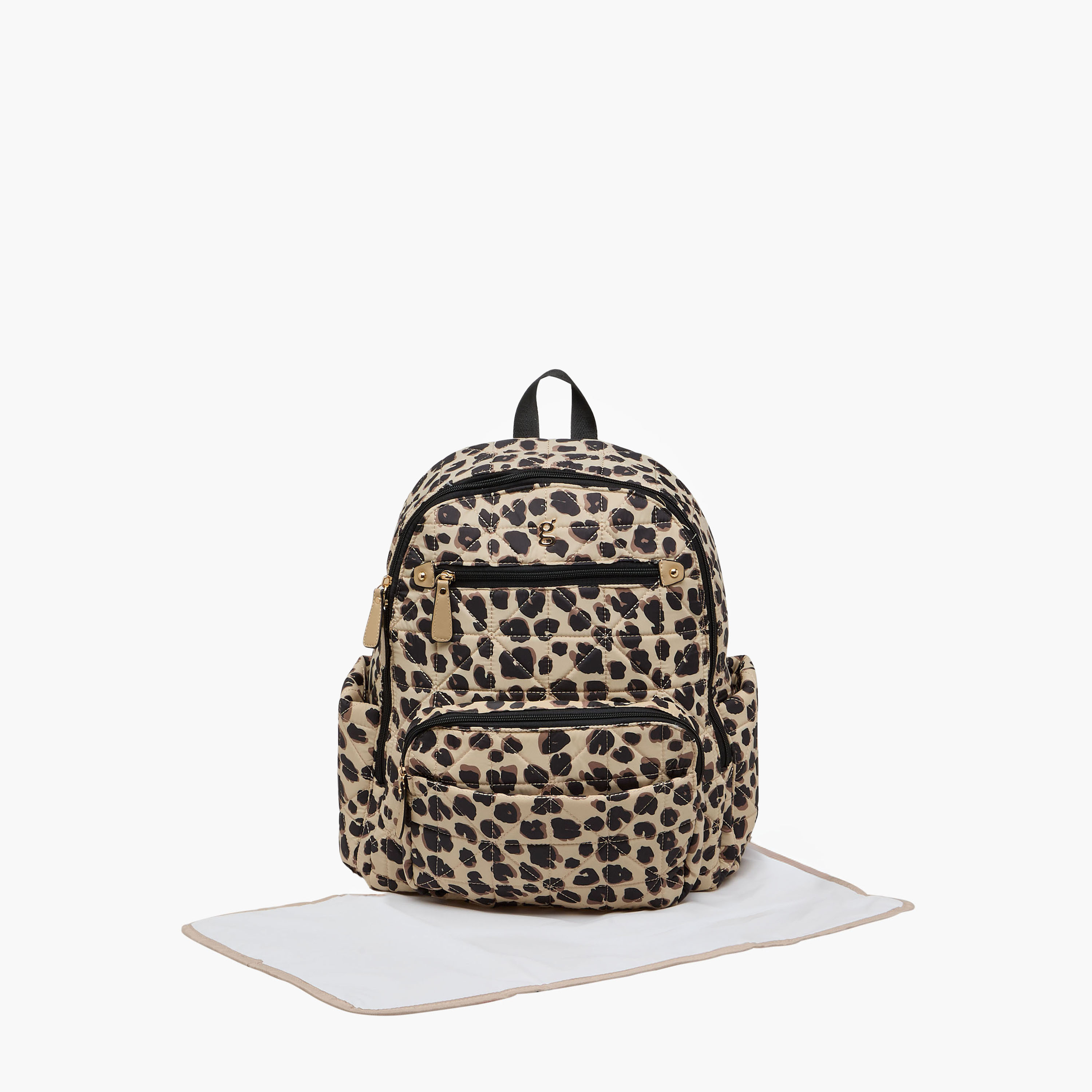 Giggles Printed Diaper Backpack with Adjustable Straps-baby-diapering-diaperbags-image-1