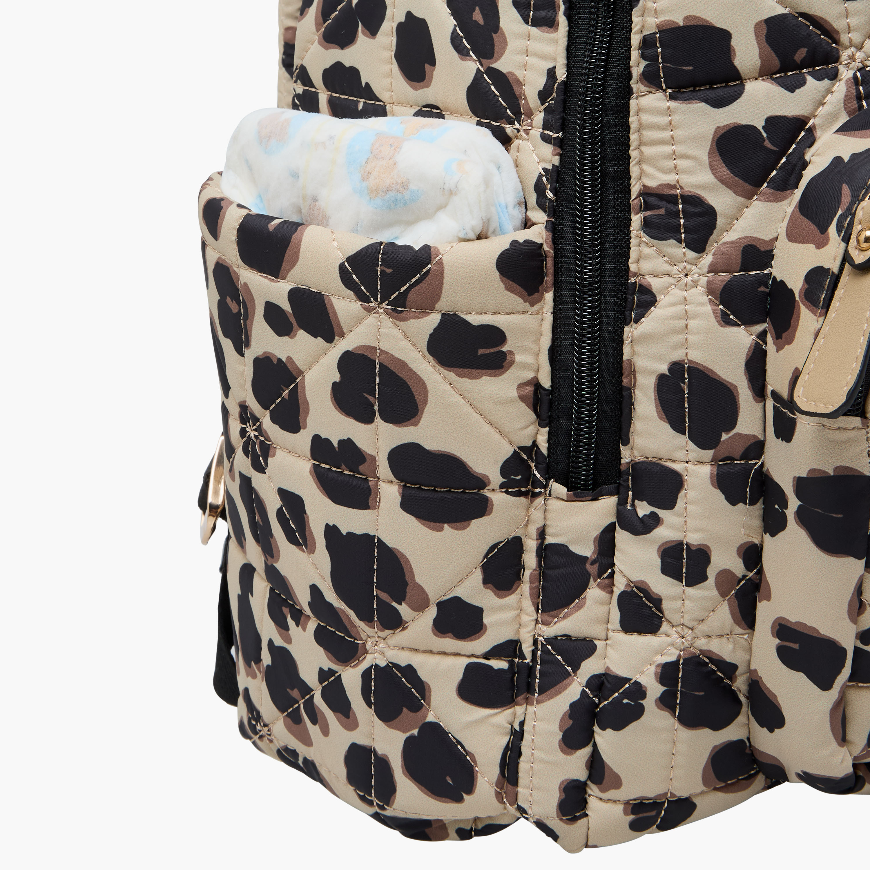 Giggles Printed Diaper Backpack with Adjustable Straps-baby-diapering-diaperbags-image-14