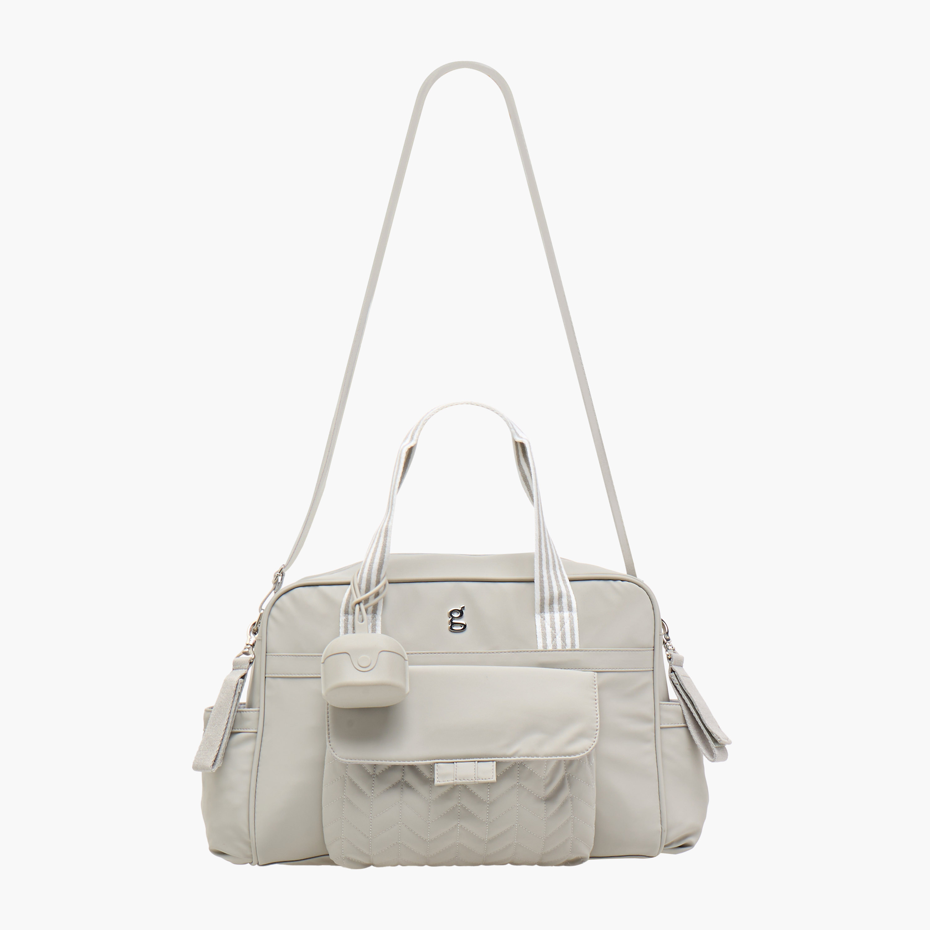 شنطة حفاضات بحزام قابل للتعديل وسحاب إغلاق من جيجلز-baby-gear-diaperbags-image-2