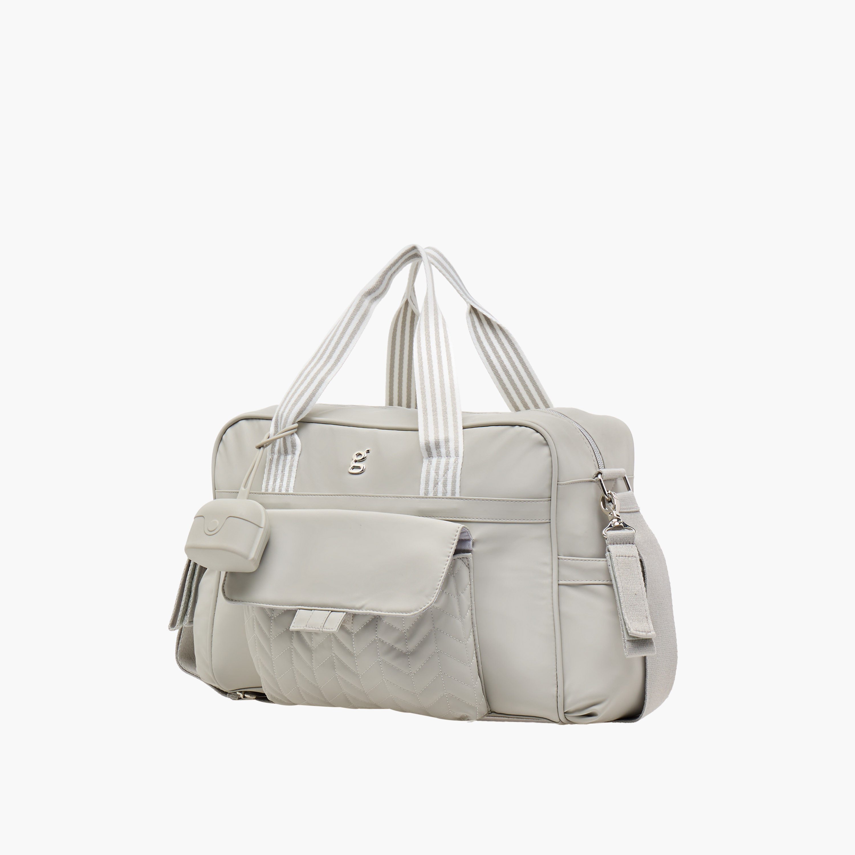 شنطة حفاضات بحزام قابل للتعديل وسحاب إغلاق من جيجلز-baby-gear-diaperbags-image-3