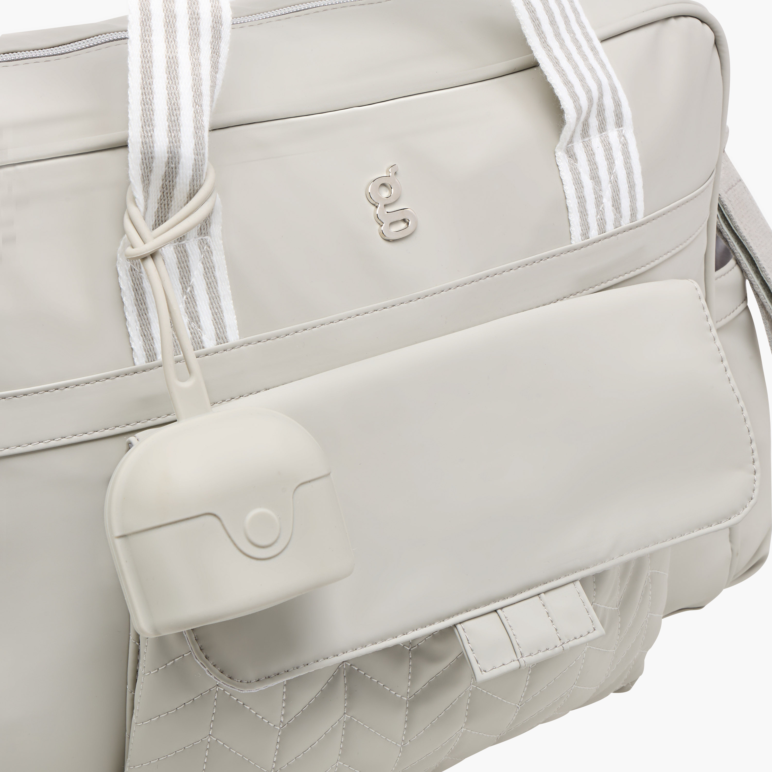 شنطة حفاضات بحزام قابل للتعديل وسحاب إغلاق من جيجلز-baby-gear-diaperbags-image-6