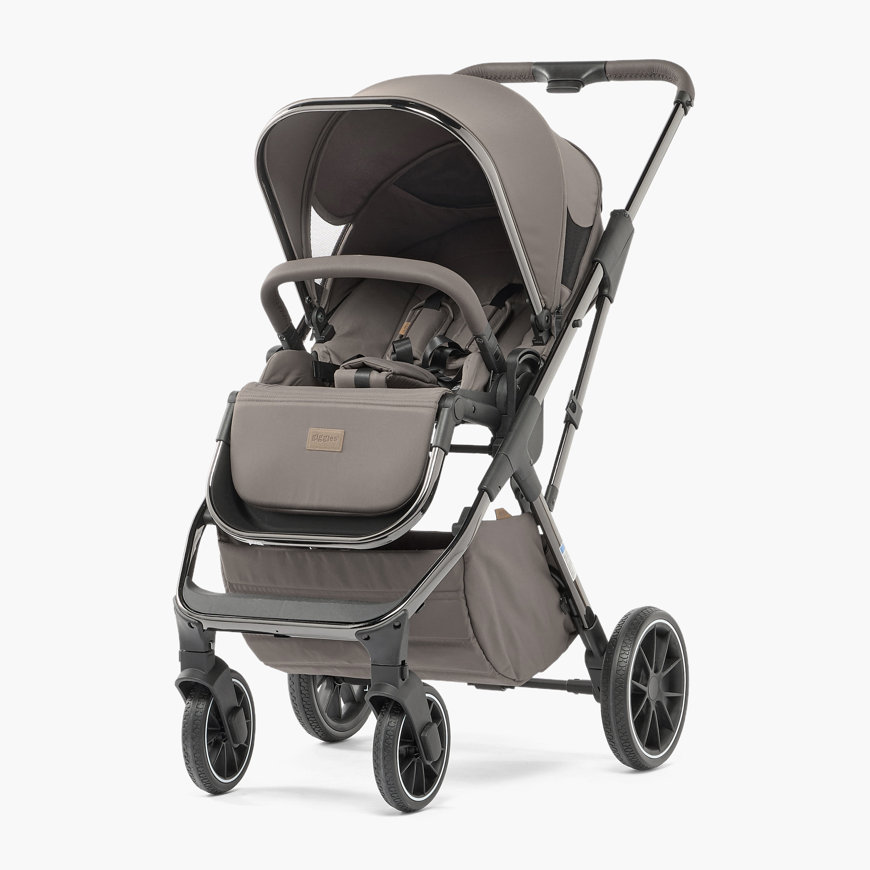 Giggles Archie Pro Reversible Stroller with Metal Frame and Wheel Lock-baby-gear-strollersandprams-strollers-image-1